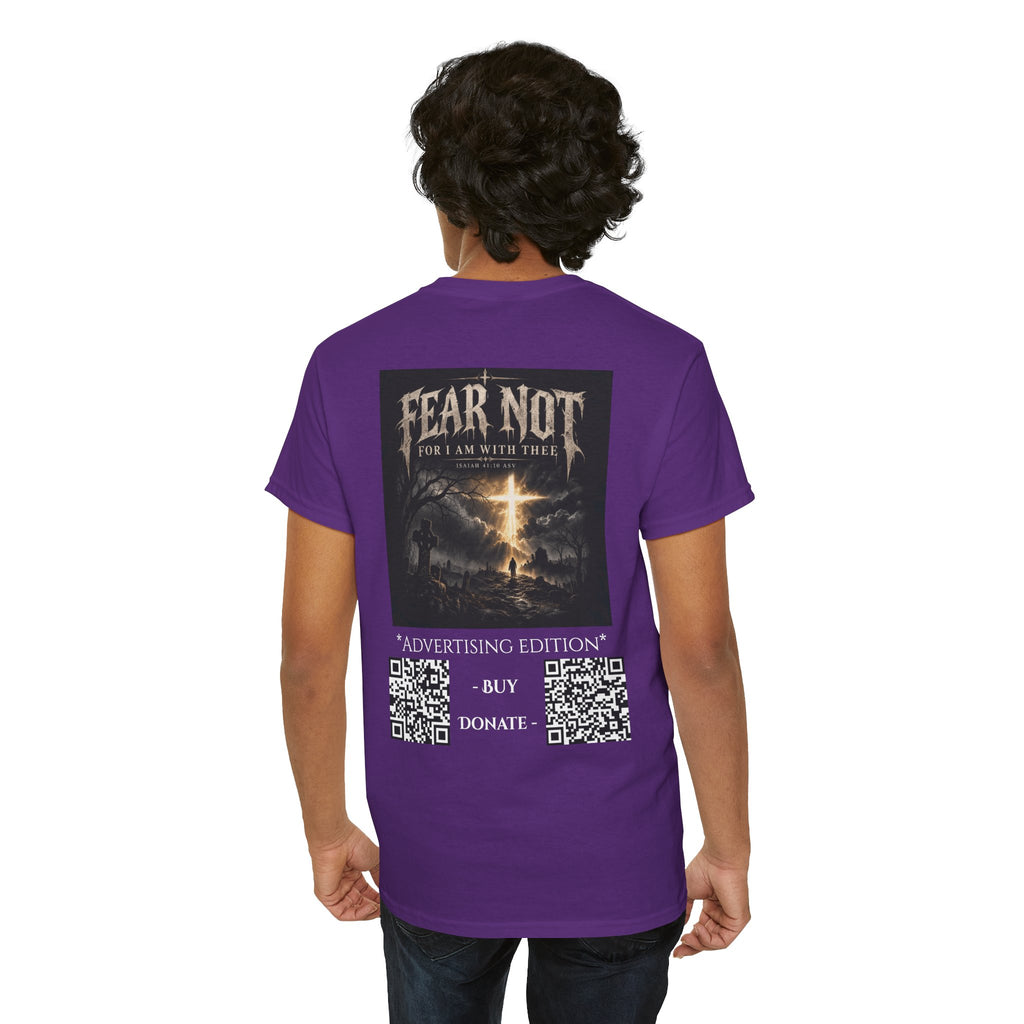 Fear Not Ad Edition Holiday Line October Edition scripture Tee —  Christian Graphic T-Shirt