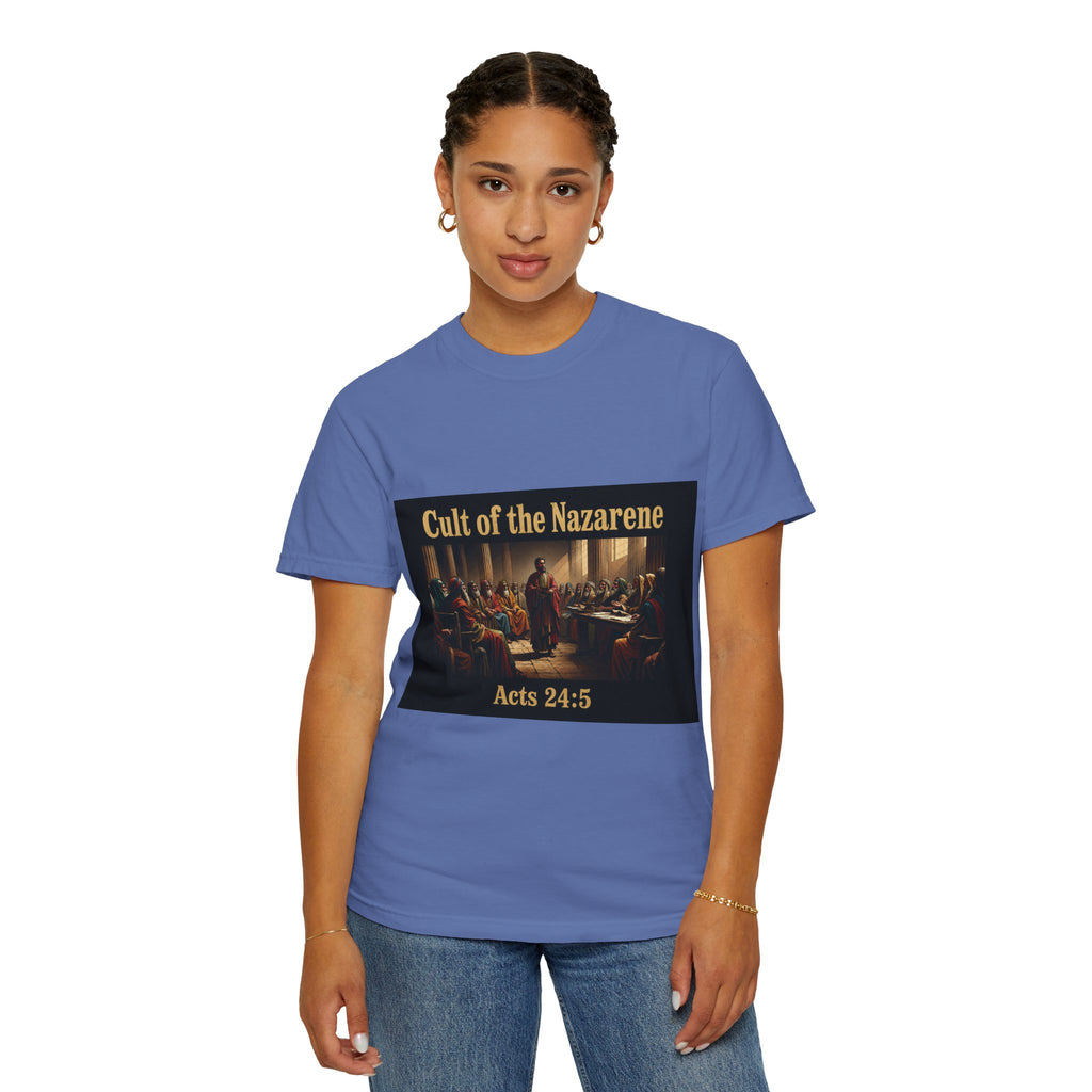 Acts 24:5 Unisex Comfort Dyed T-shirt