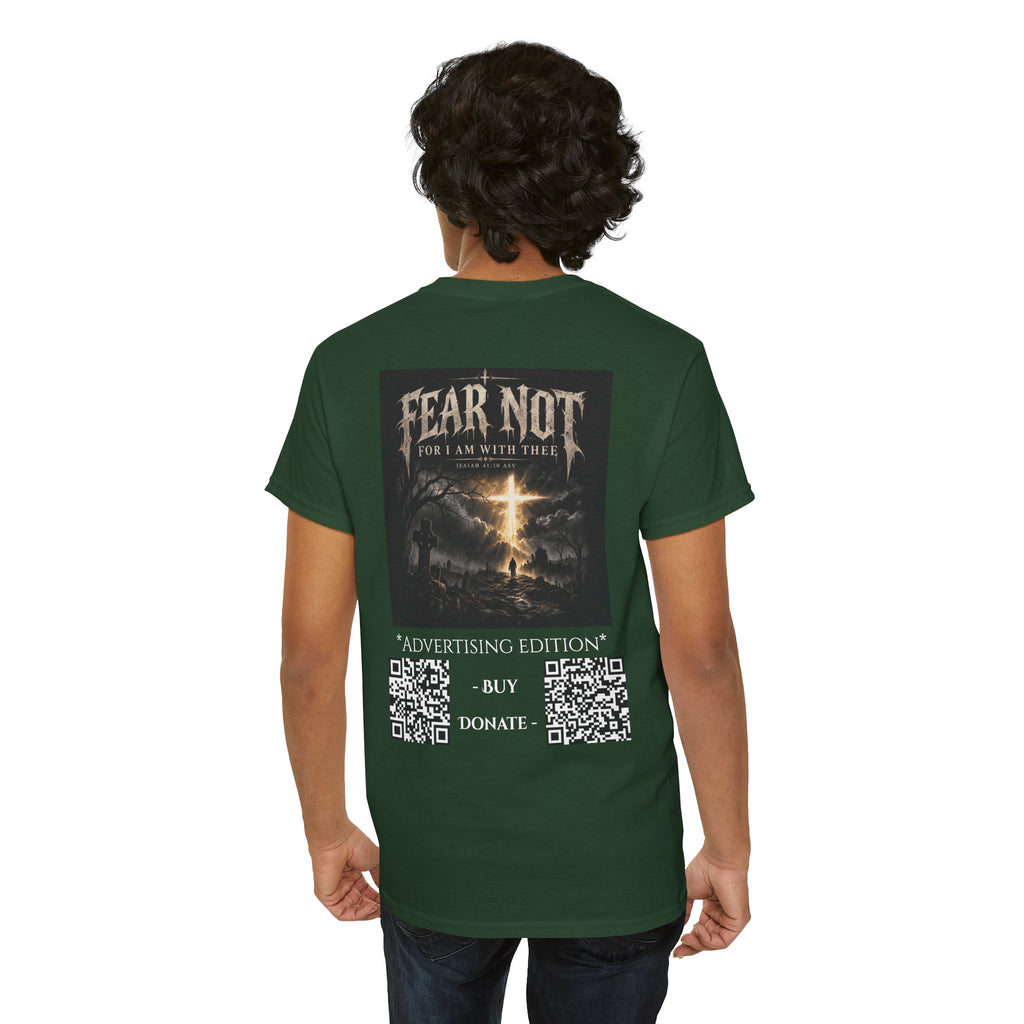Fear Not Ad Edition Holiday Line October Edition scripture Tee —  Christian Graphic T-Shirt