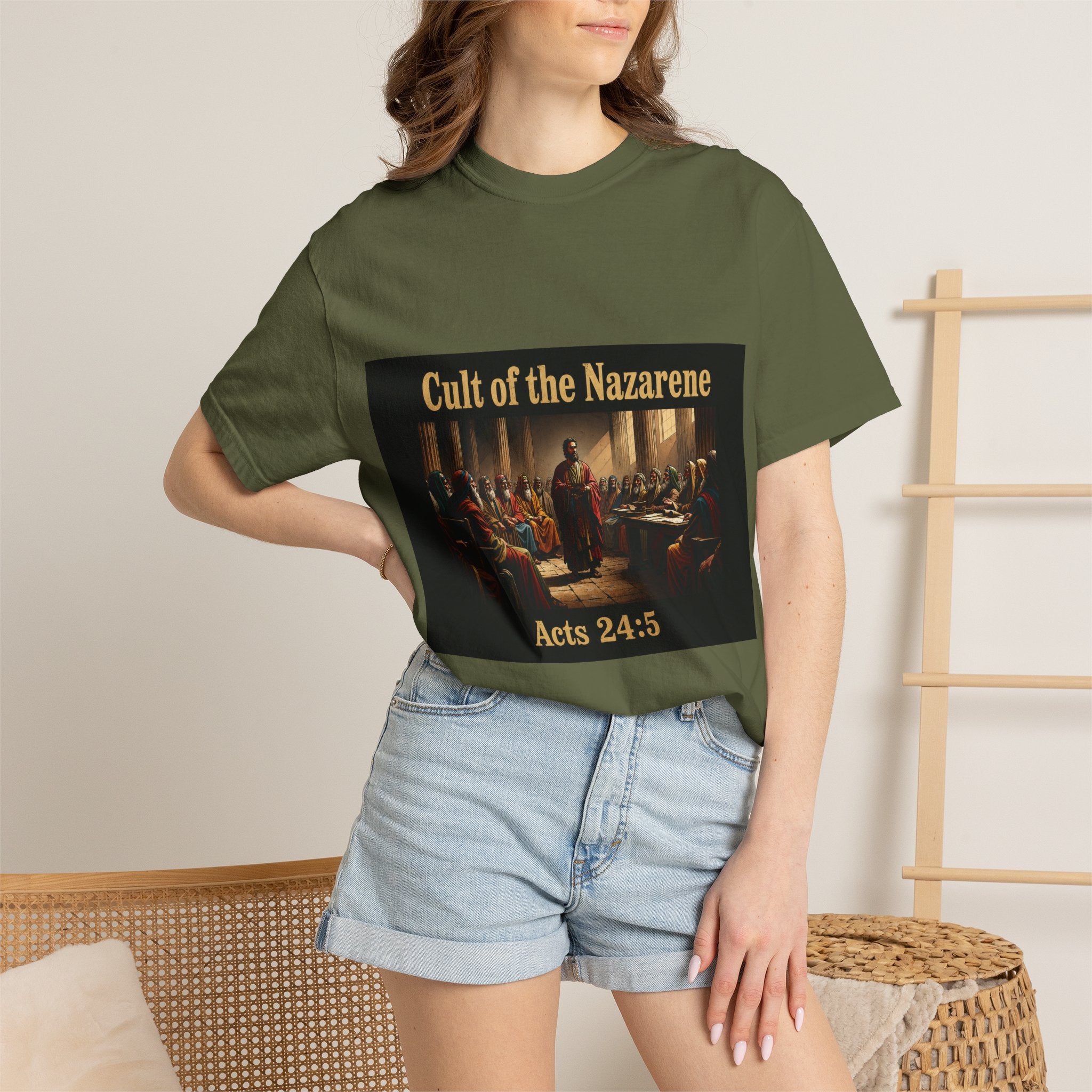Acts 24:5 Unisex Comfort Dyed T-shirt