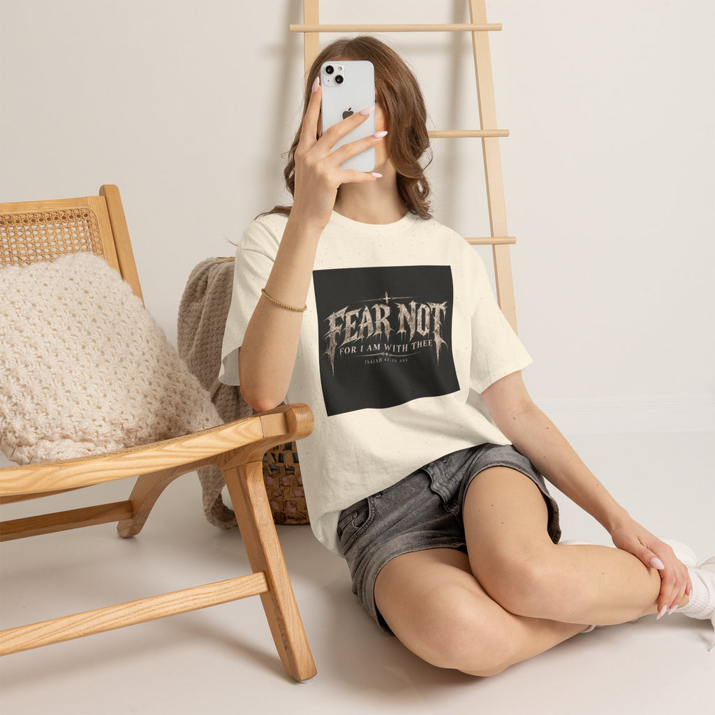 Fear Not Holliday Line October Edition scripture Tee —  Christian Graphic T-Shirt