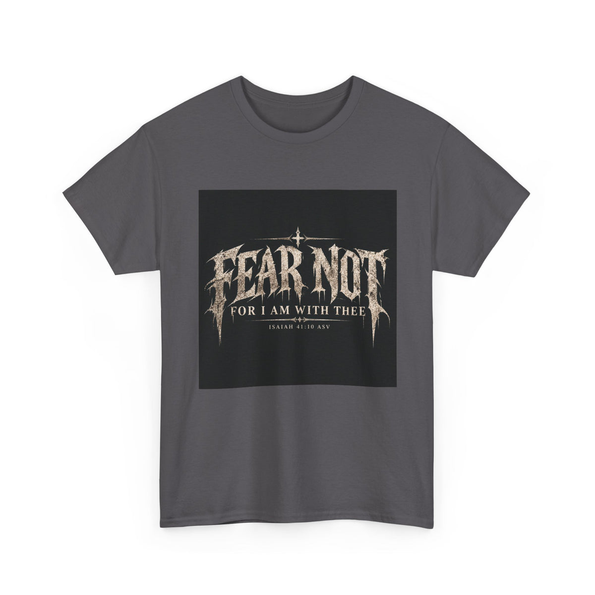 Fear Not Holliday Line October Edition scripture Tee —  Christian Graphic T-Shirt