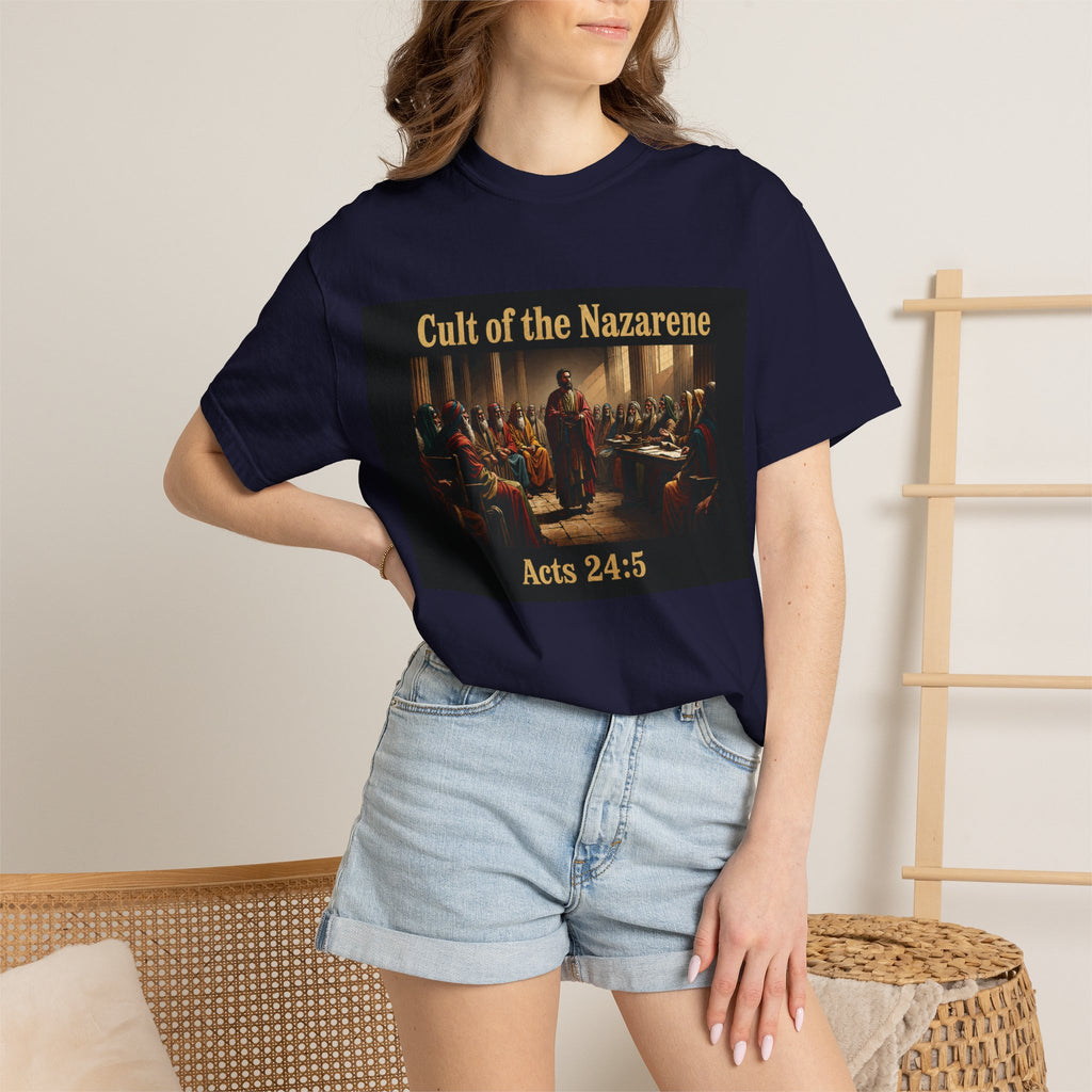 Acts 24:5 Unisex Comfort Dyed T-shirt