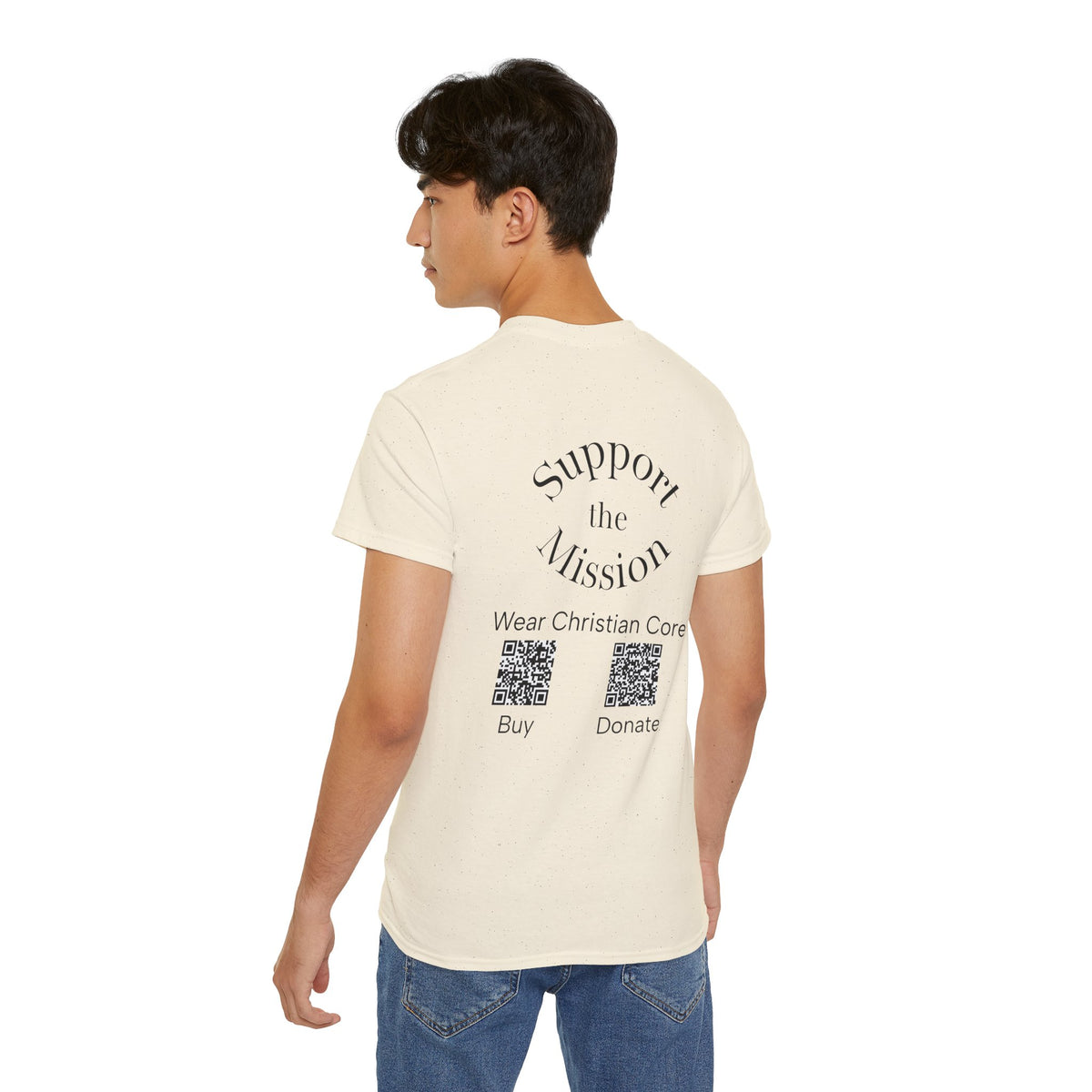 Be Salty "Ad variant" T-Shirt — 'You Are the Salt of the Earth' Christian Vintage Tee