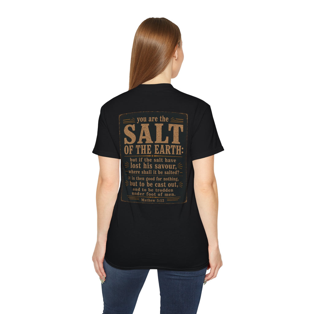 Be Salty T-Shirt — 'You Are the Salt of the Earth' Christian Vintage Tee
