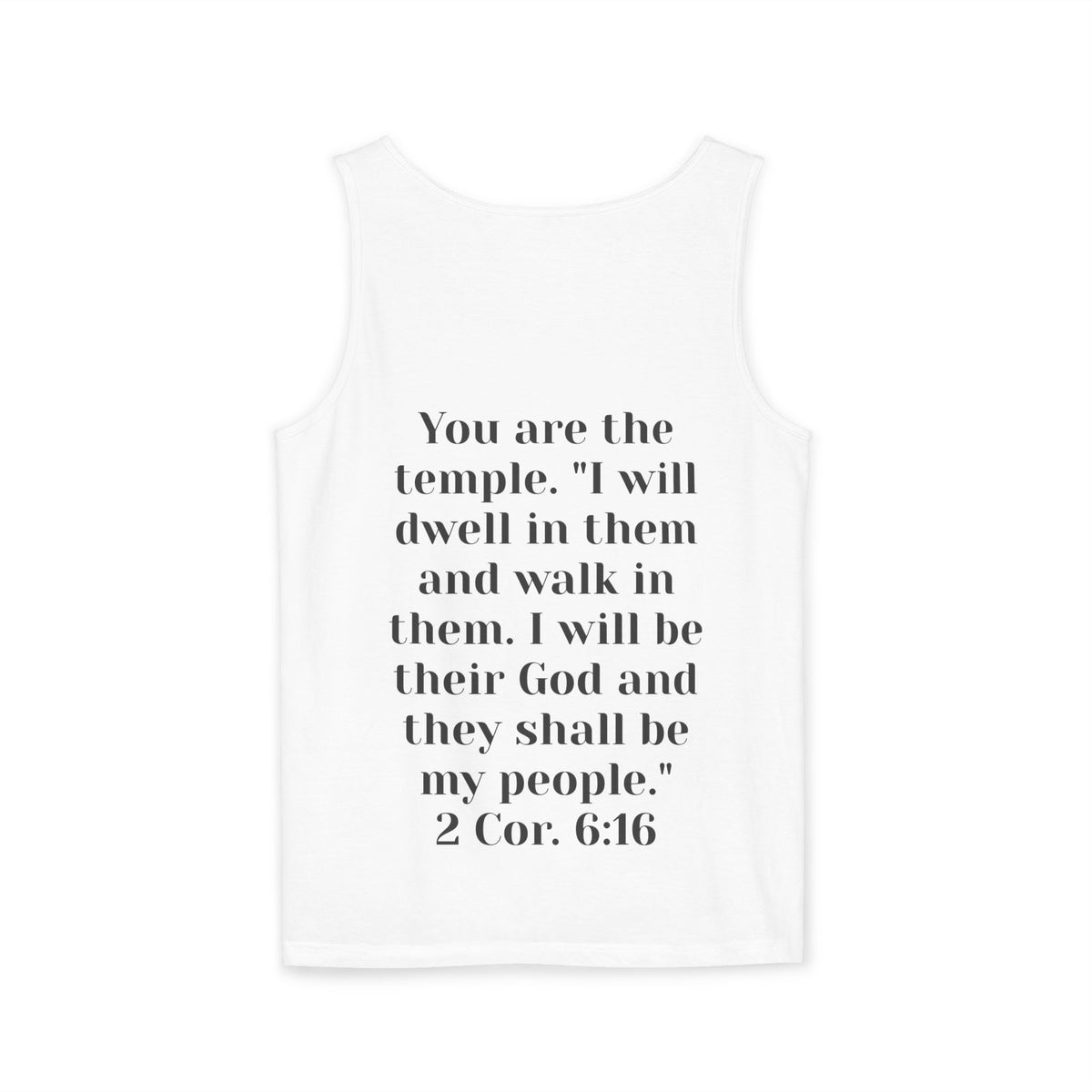Jesus Follower Cat Lover Tank Top — Christian Pet Lover Graphic Tank