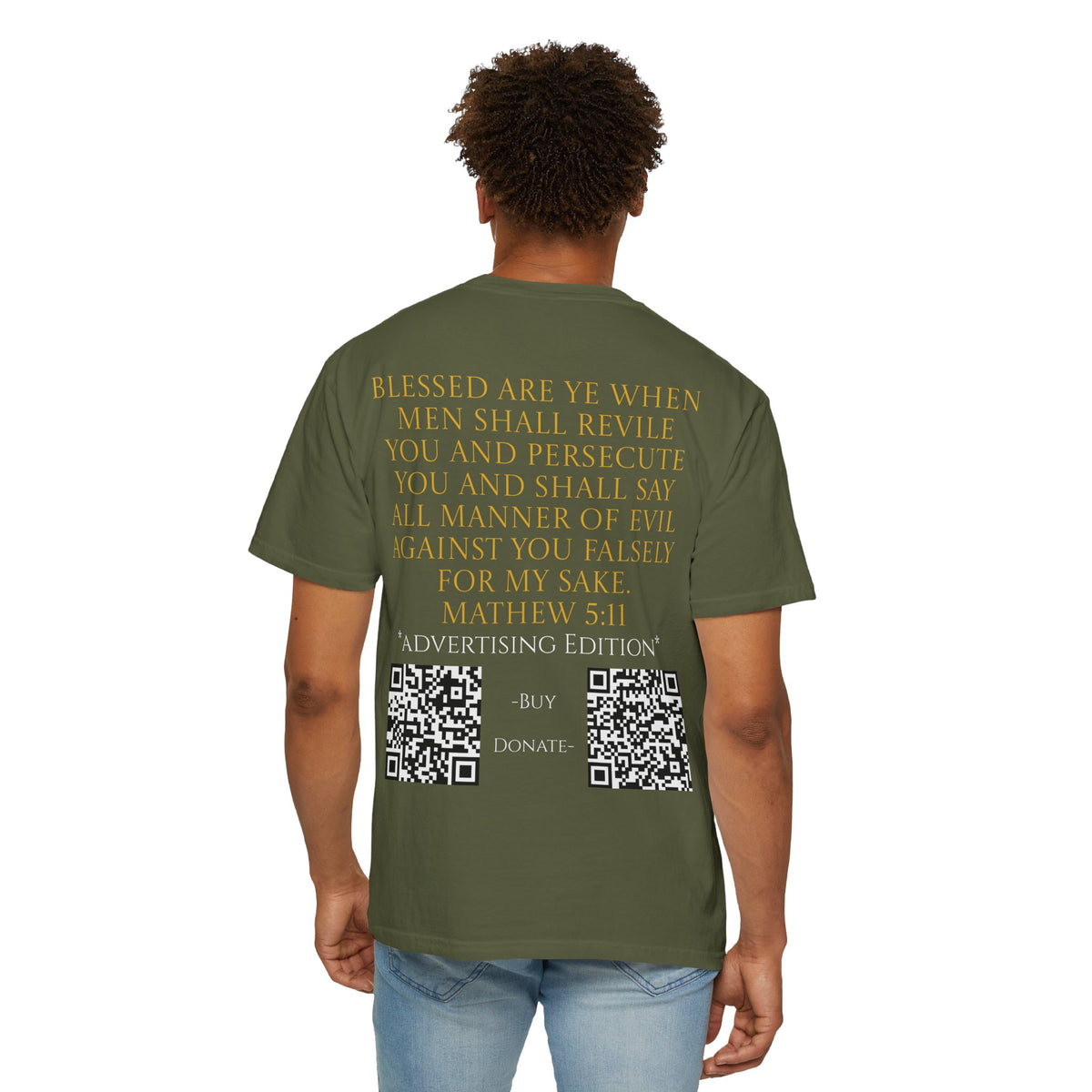Acts 24:5 Advertising Edition Unisex Comfort Dyed T-shirt