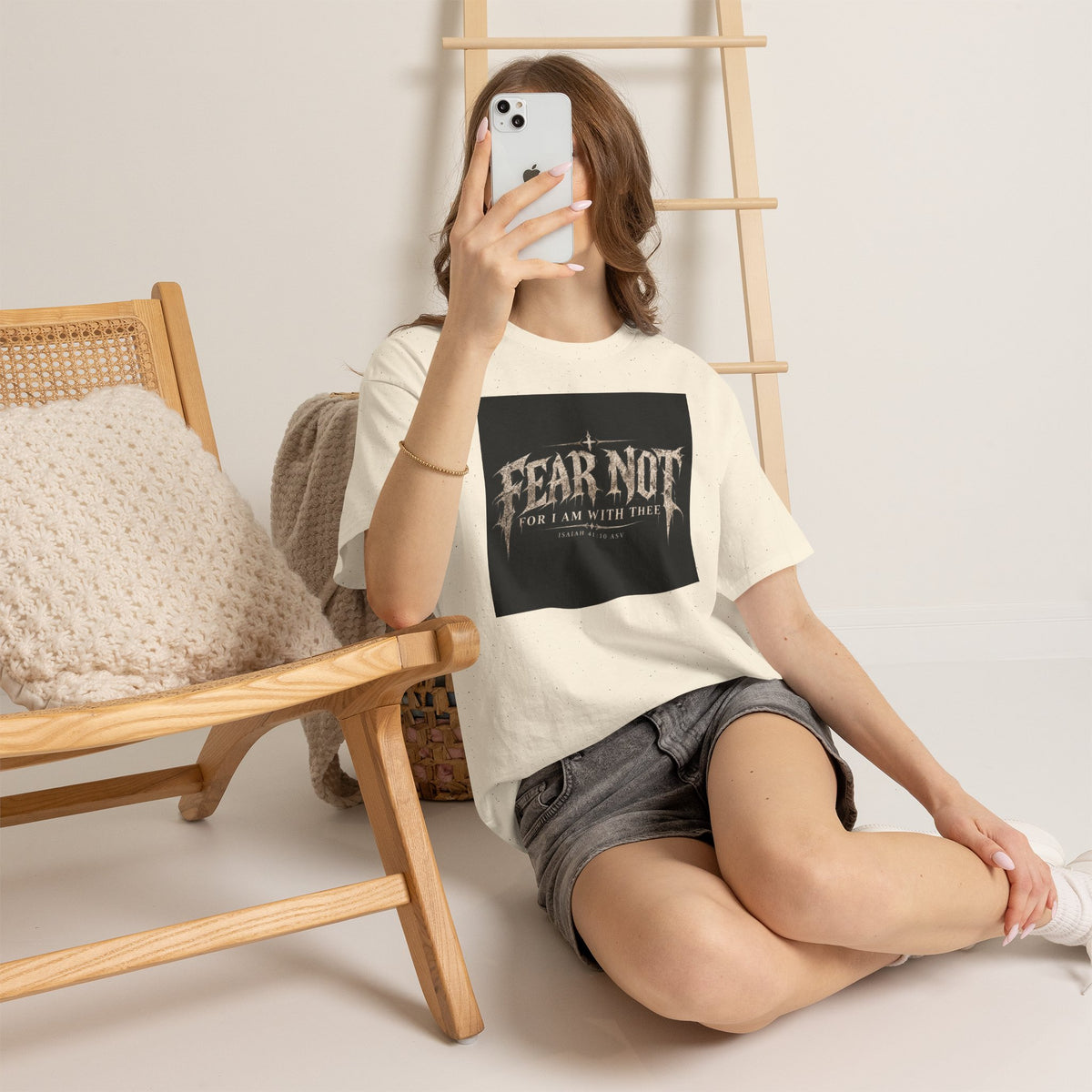 Fear Not Ad Edition Holiday Line October Edition scripture Tee —  Christian Graphic T-Shirt