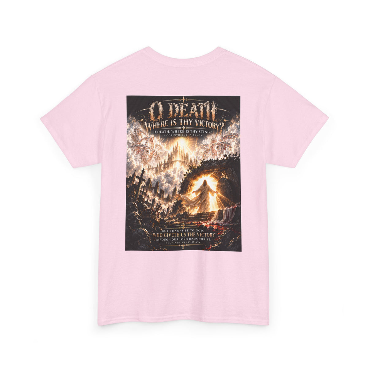 Victory Over Death Holiday October Edition Christian T-Shirt