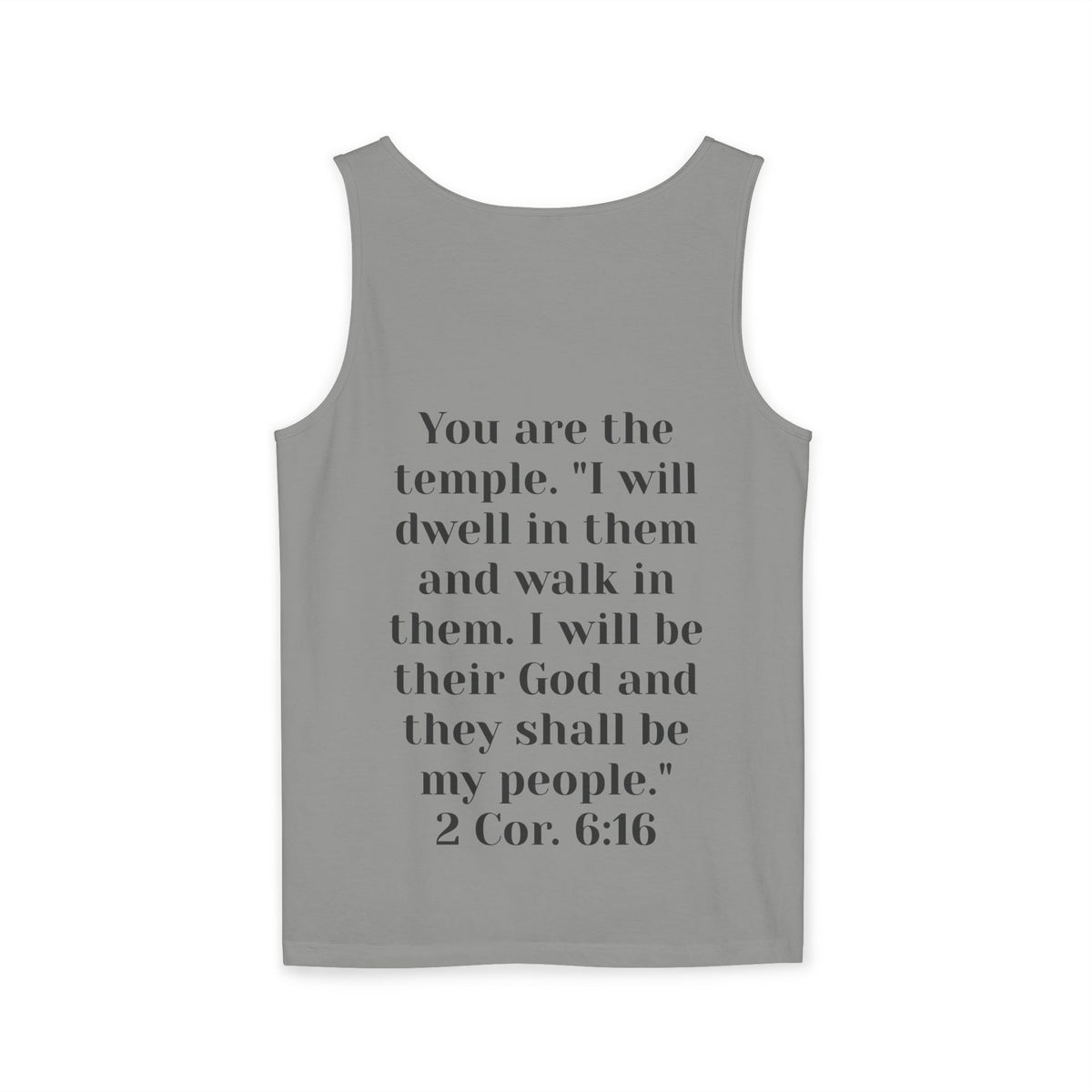 Jesus Follower Cat Lover Tank Top — Christian Pet Lover Graphic Tank