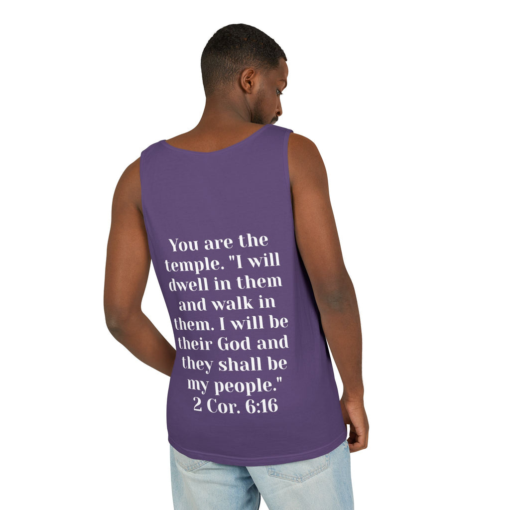 Jesus Follower Cat Lover Tank Top — Christian Pet Lover Graphic Tank
