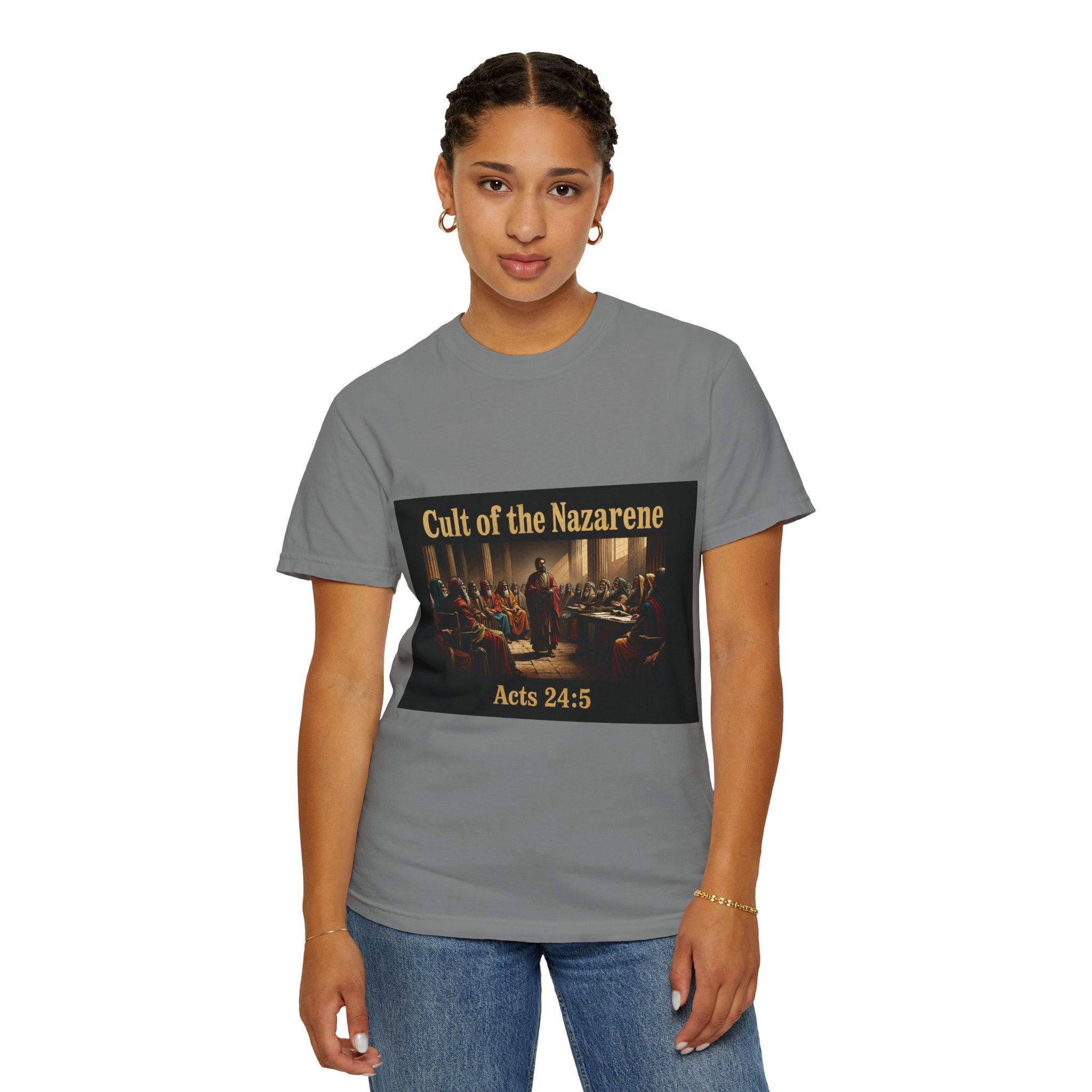Acts 24:5 Unisex Comfort Dyed T-shirt