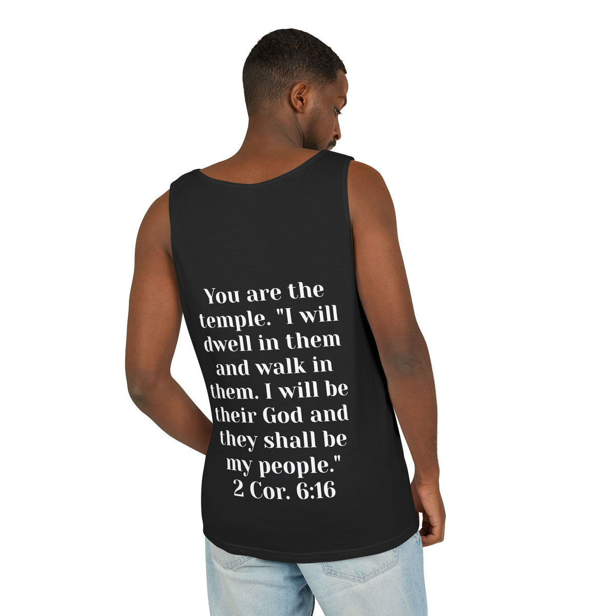 Jesus Follower Cat Lover Tank Top — Christian Pet Lover Graphic Tank