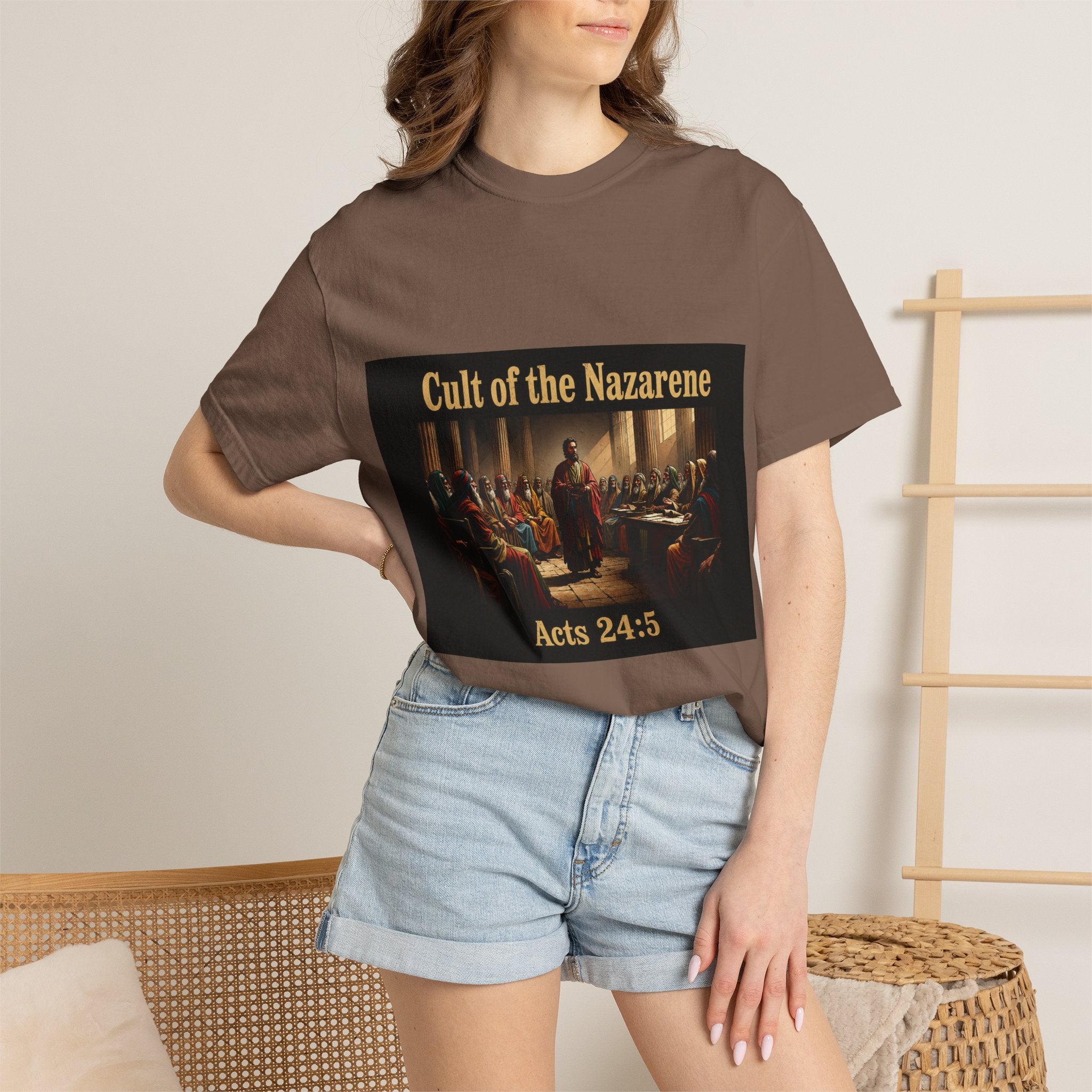 Acts 24:5 Unisex Comfort Dyed T-shirt