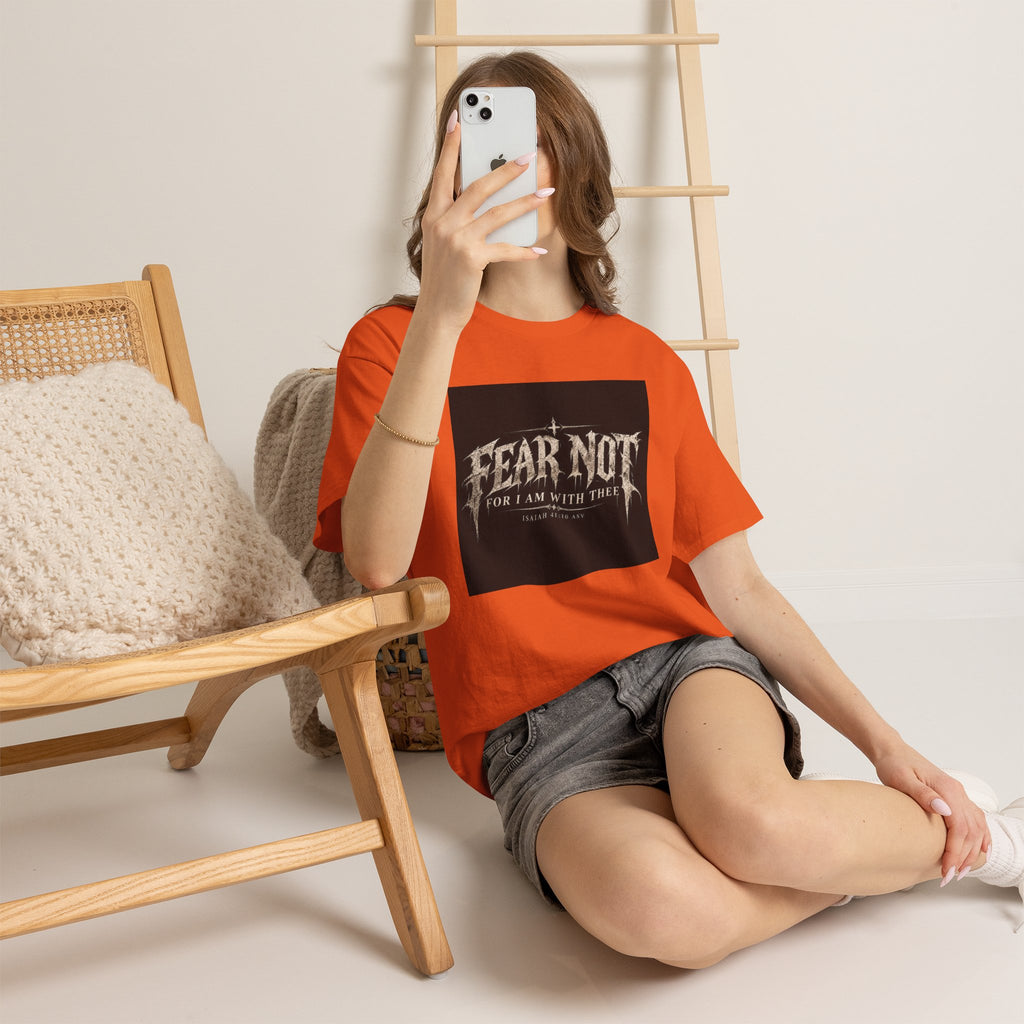 Fear Not Holliday Line October Edition scripture Tee —  Christian Graphic T-Shirt