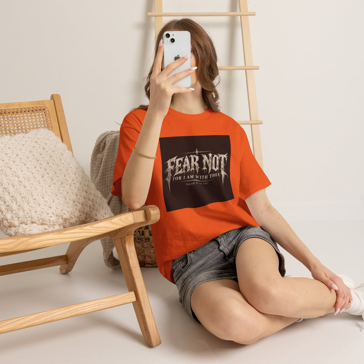 Fear Not Holliday Line October Edition scripture Tee —  Christian Graphic T-Shirt