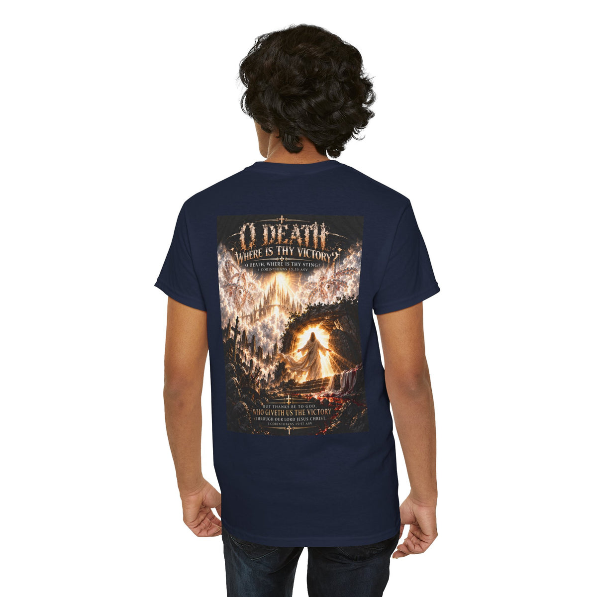 Victory Over Death Holiday October Edition Christian T-Shirt