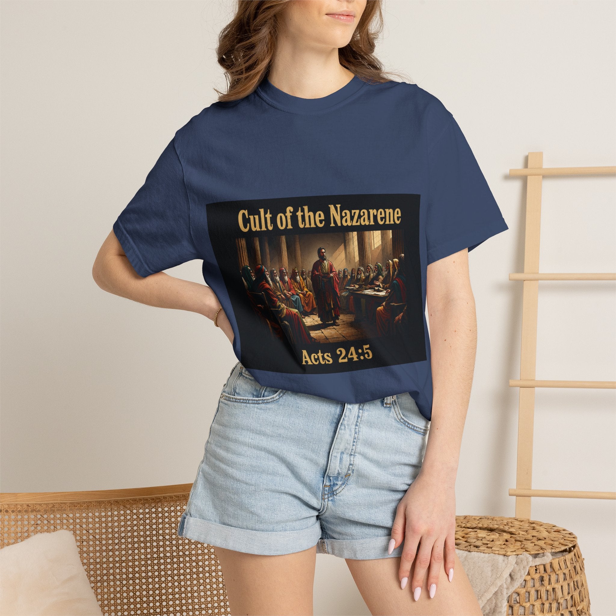 Acts 24:5 Unisex Comfort Dyed T-shirt