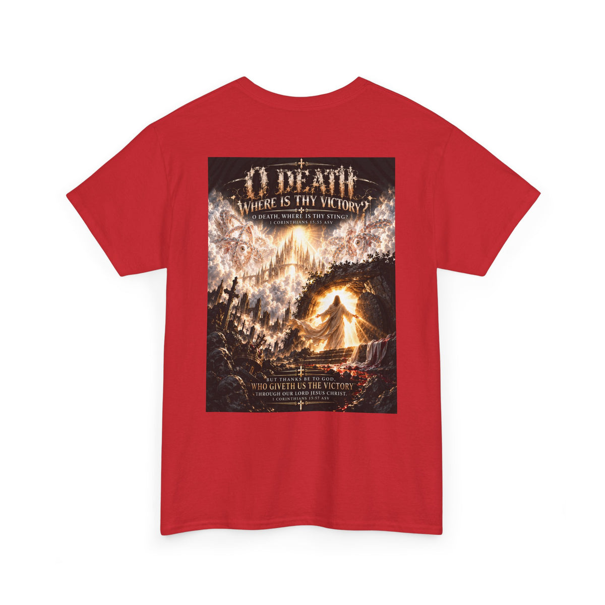 Victory Over Death Holiday October Edition Christian T-Shirt