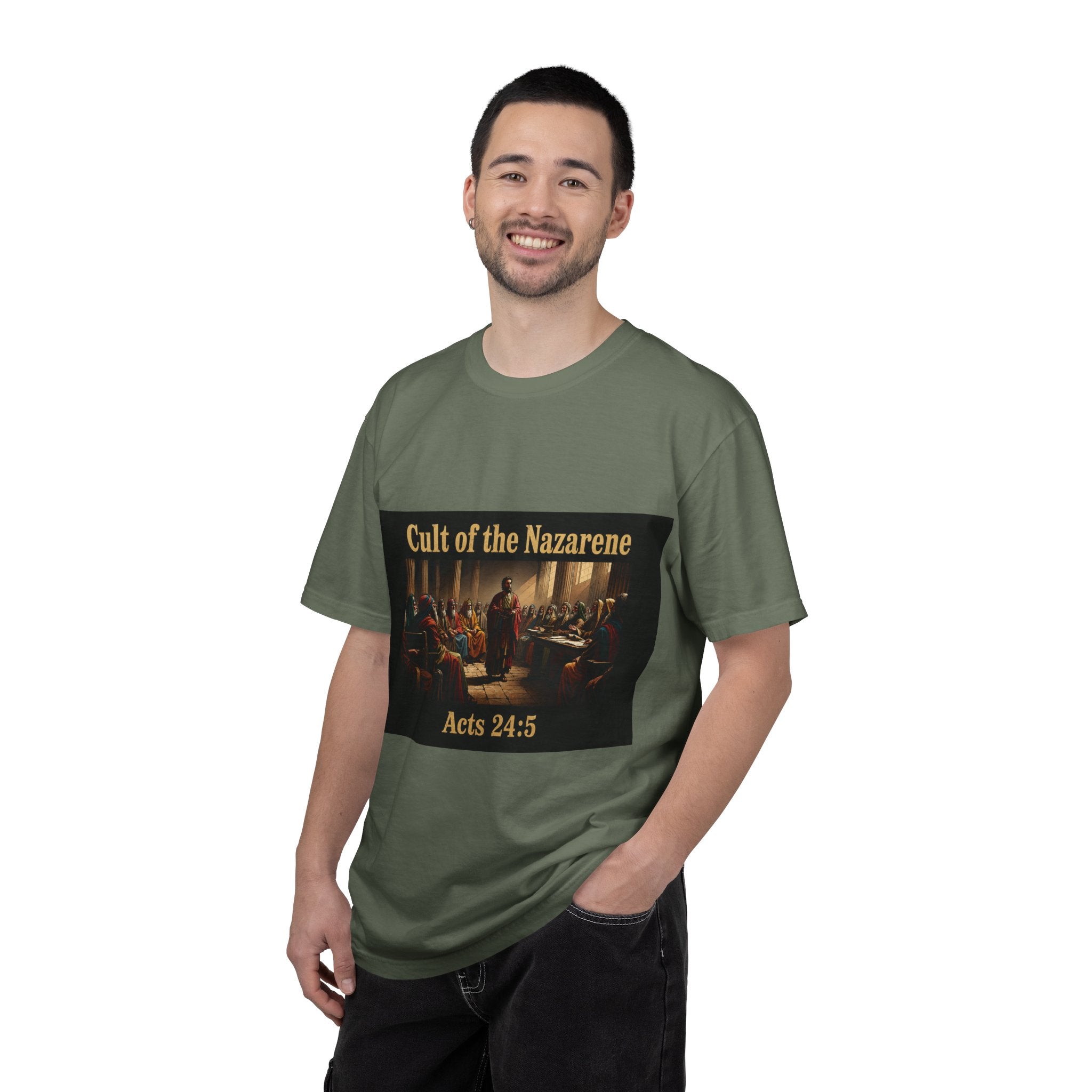 Acts 24:5 Unisex Comfort Dyed T-shirt