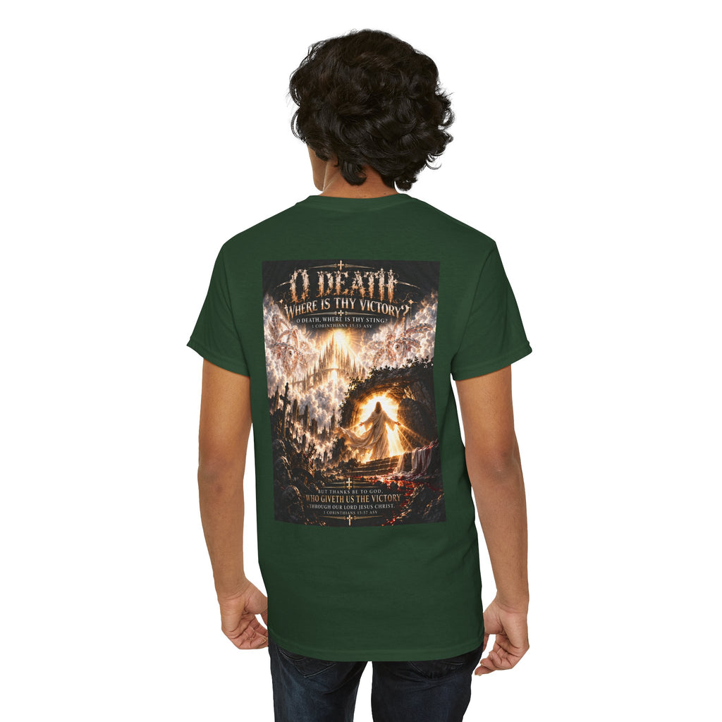 Victory Over Death Holiday October Edition Christian T-Shirt