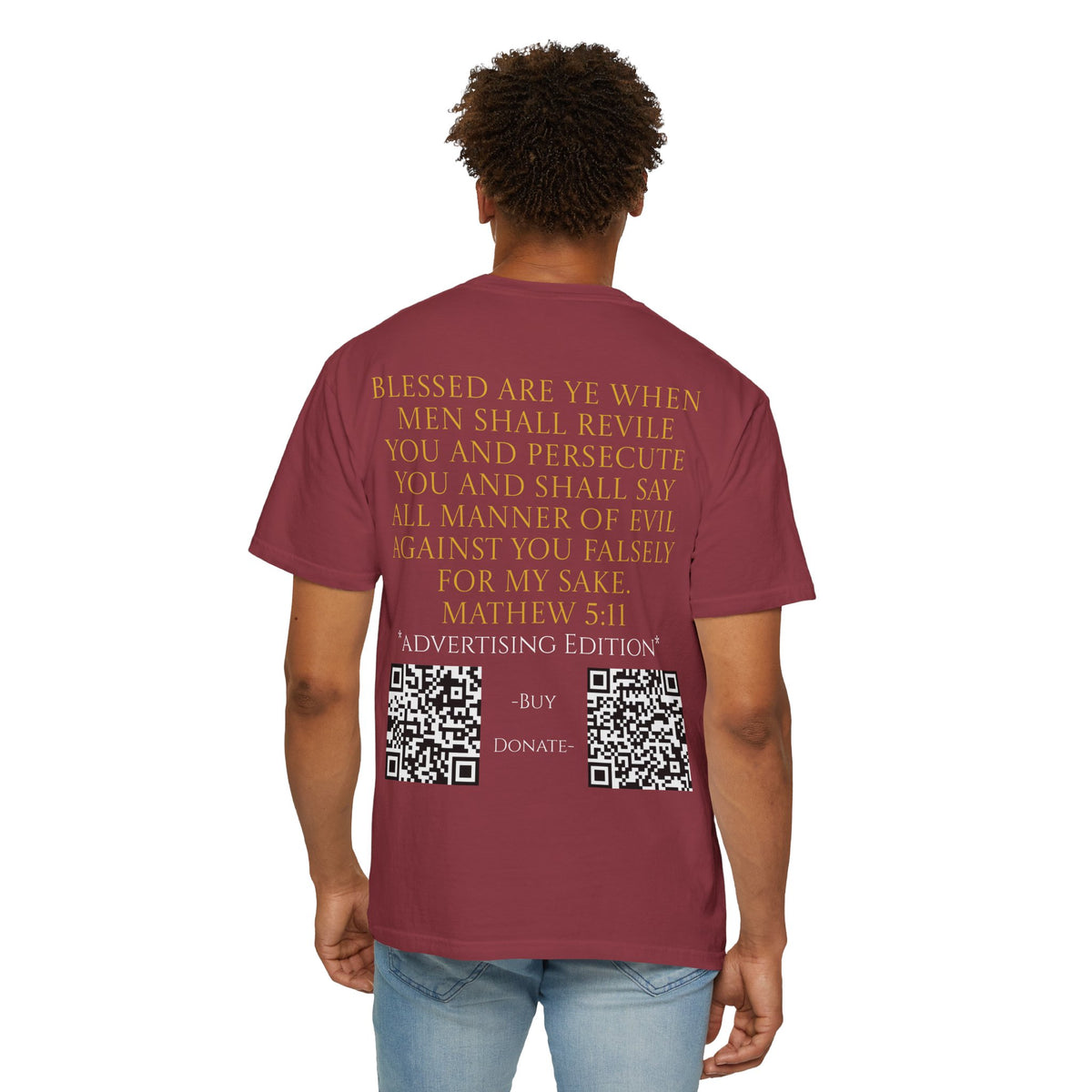 Acts 24:5 Advertising Edition Unisex Comfort Dyed T-shirt