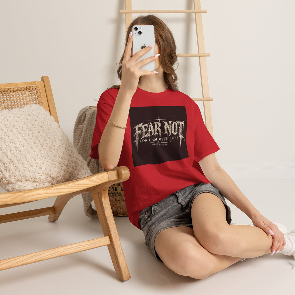 Fear Not Ad Edition Holiday Line October Edition scripture Tee —  Christian Graphic T-Shirt
