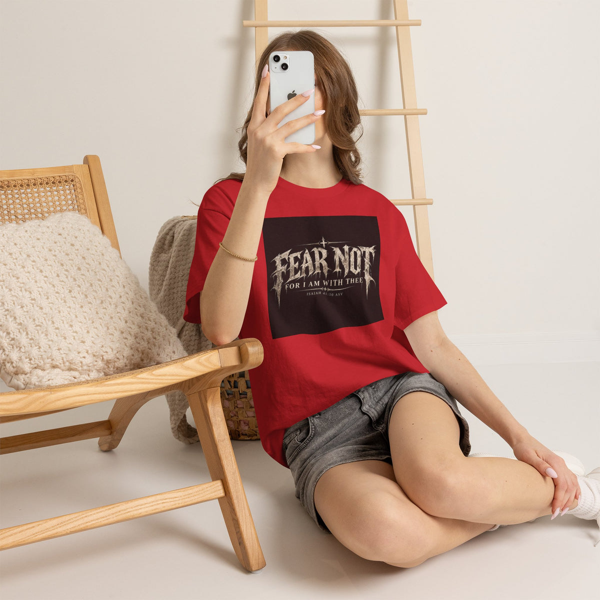 Fear Not Ad Edition Holiday Line October Edition scripture Tee —  Christian Graphic T-Shirt