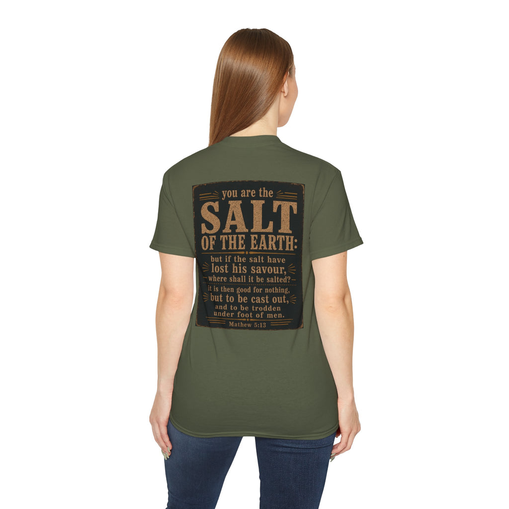 Be Salty T-Shirt — 'You Are the Salt of the Earth' Christian Vintage Tee