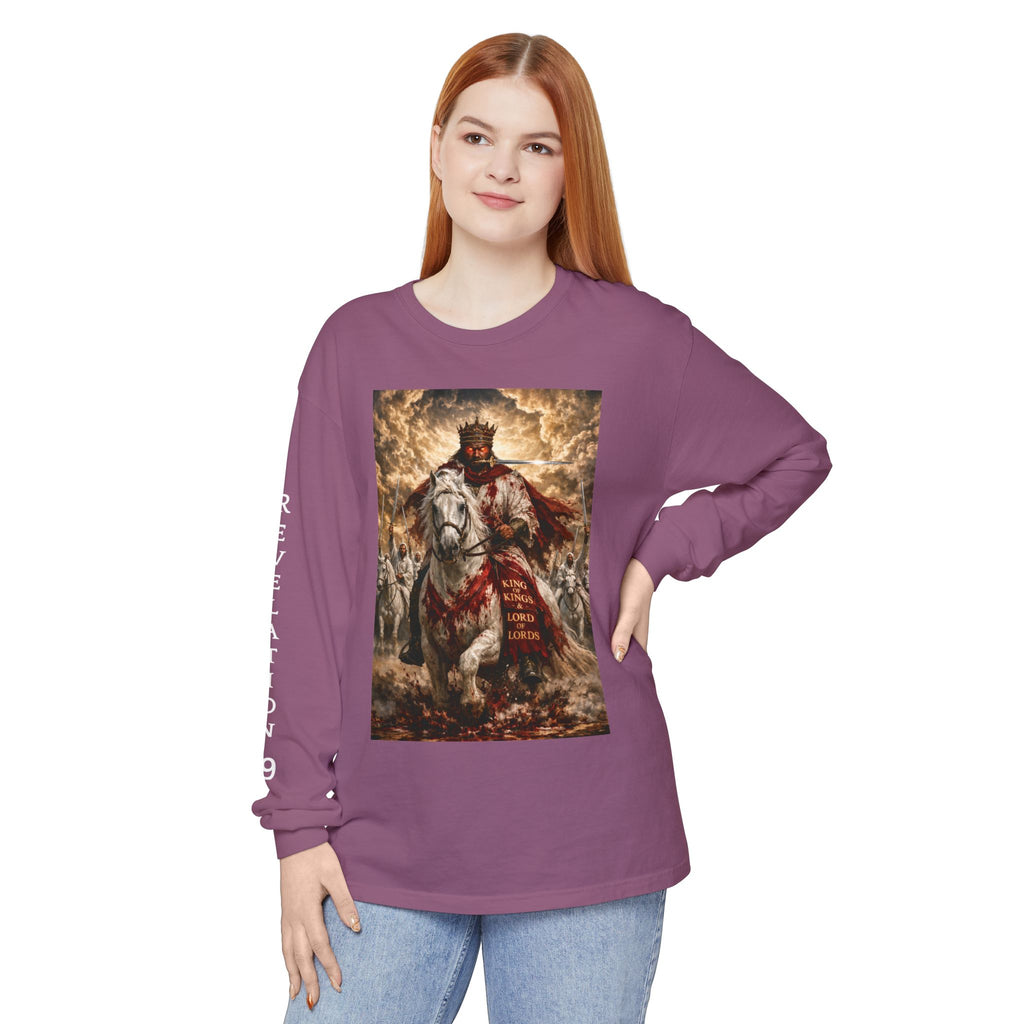 Jesus Is Lord Long Sleeve Tee — Regal Christian Warrior Graphic Shirt