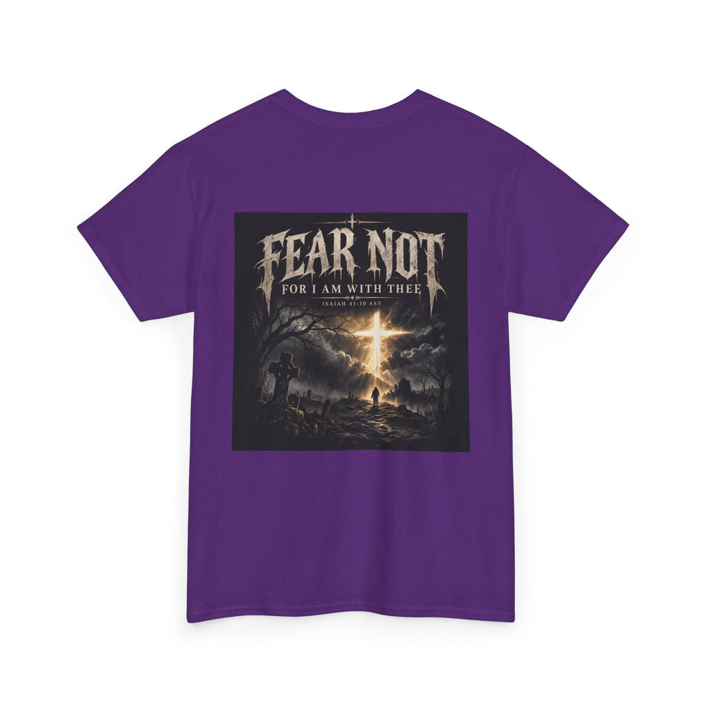 Fear Not Holliday Line October Edition scripture Tee —  Christian Graphic T-Shirt