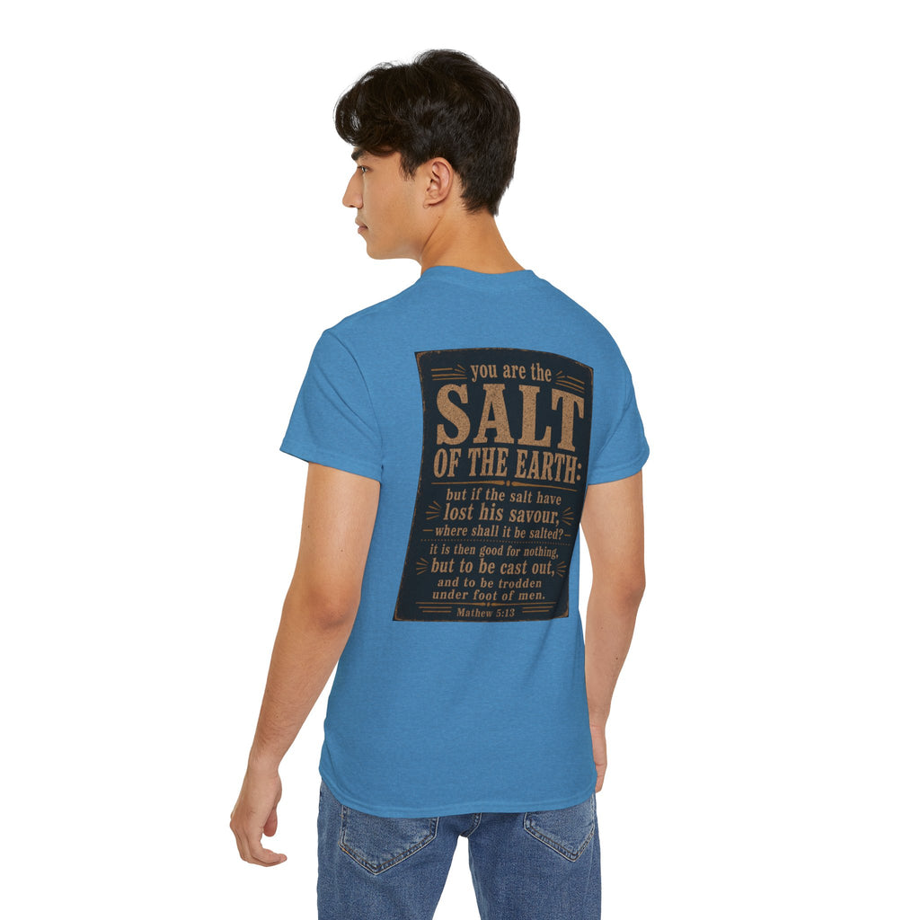 Be Salty T-Shirt — 'You Are the Salt of the Earth' Christian Vintage Tee