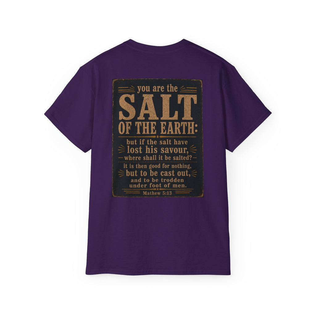 Be Salty T-Shirt — 'You Are the Salt of the Earth' Christian Vintage Tee