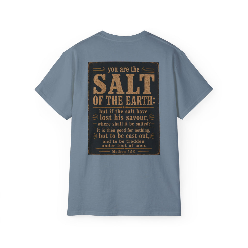 Be Salty T-Shirt — 'You Are the Salt of the Earth' Christian Vintage Tee
