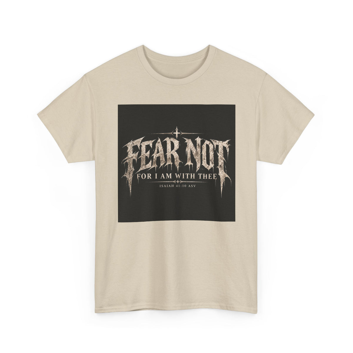 Fear Not Ad Edition Holiday Line October Edition scripture Tee —  Christian Graphic T-Shirt