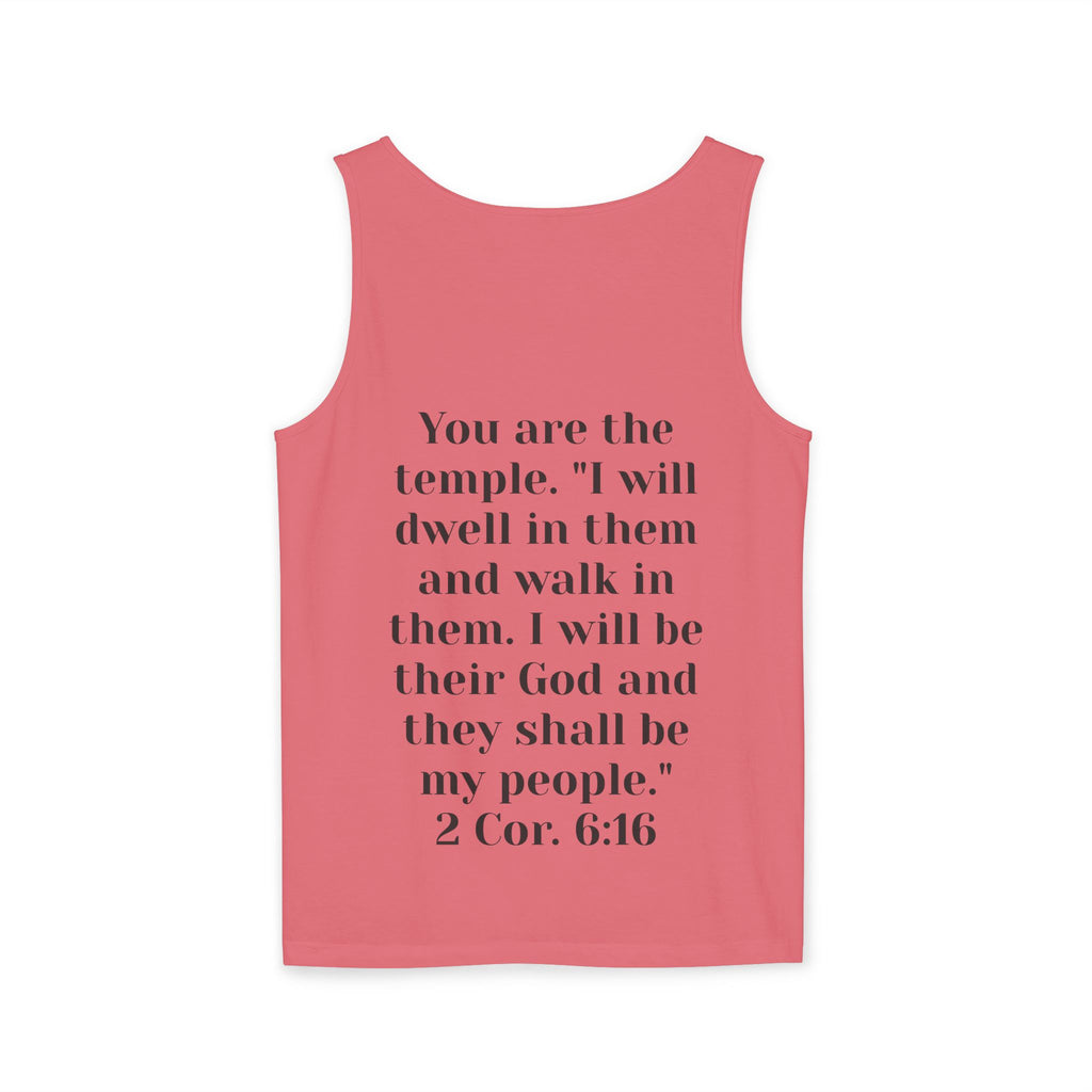 Jesus Follower Cat Lover Tank Top — Christian Pet Lover Graphic Tank