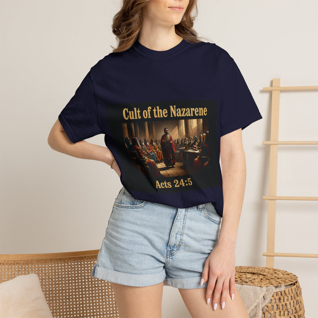 Acts 24:5 Unisex Comfort Dyed T-shirt