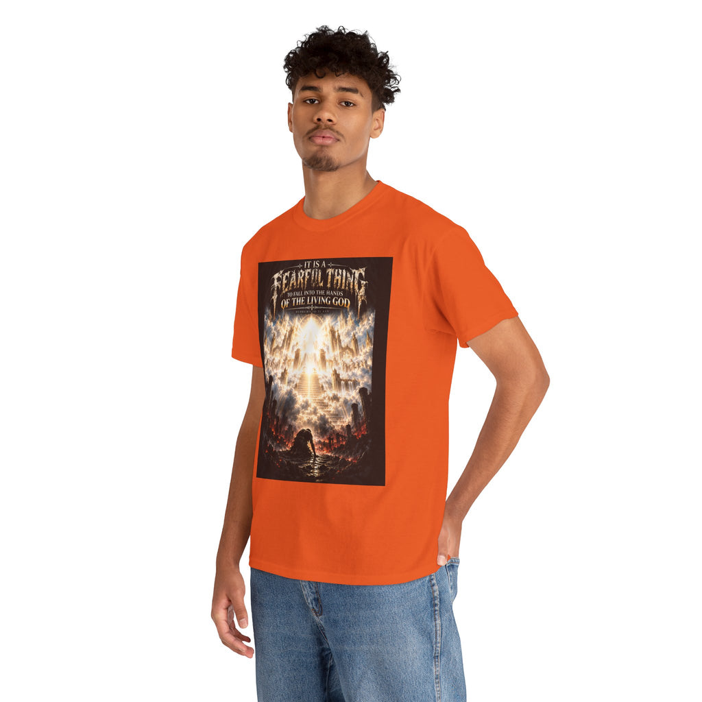Fear of the Living God T-Shirt – ‘Be Wise Fear Yahweh’ Scripture Tee (Prov 9:10)