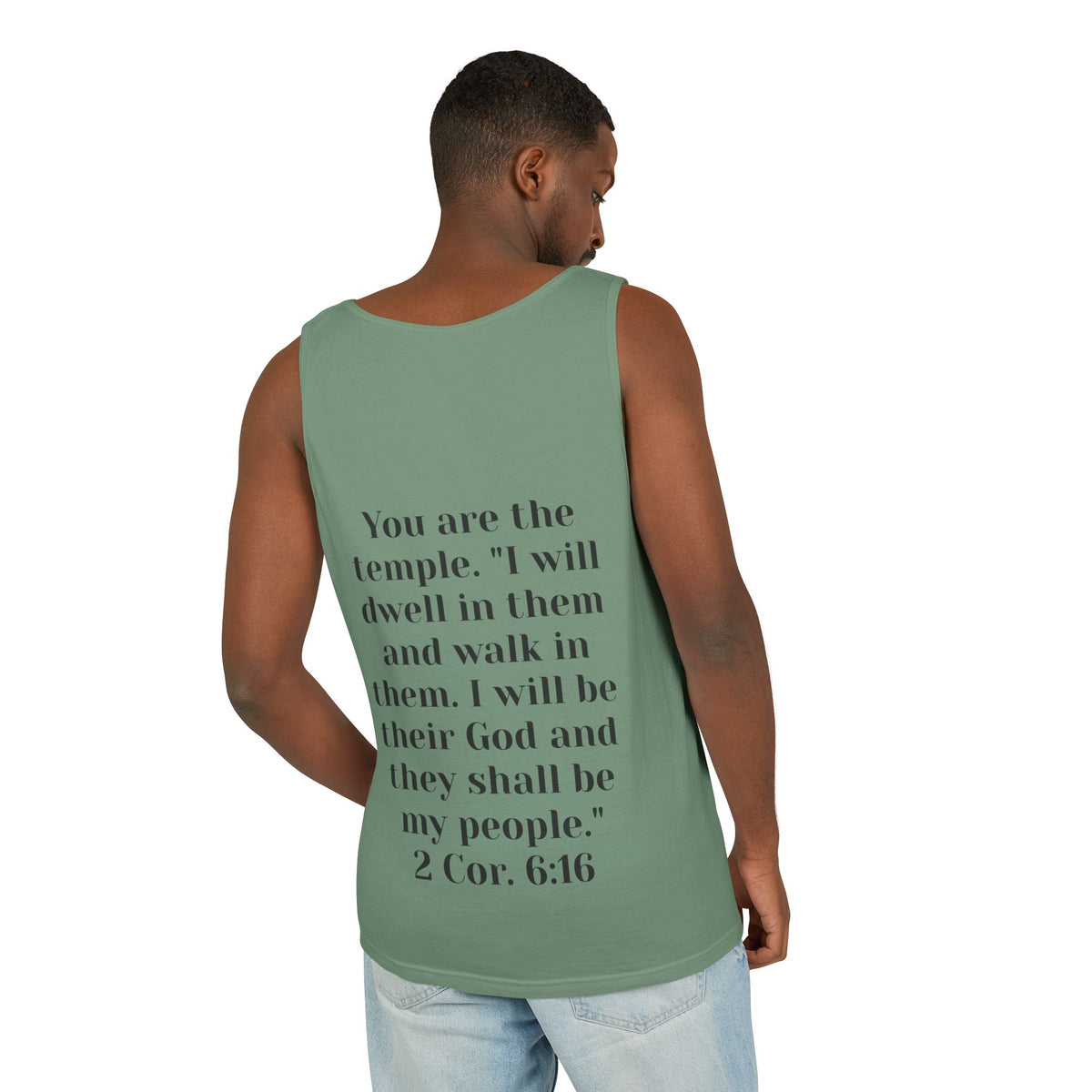 Jesus Follower Cat Lover Tank Top — Christian Pet Lover Graphic Tank