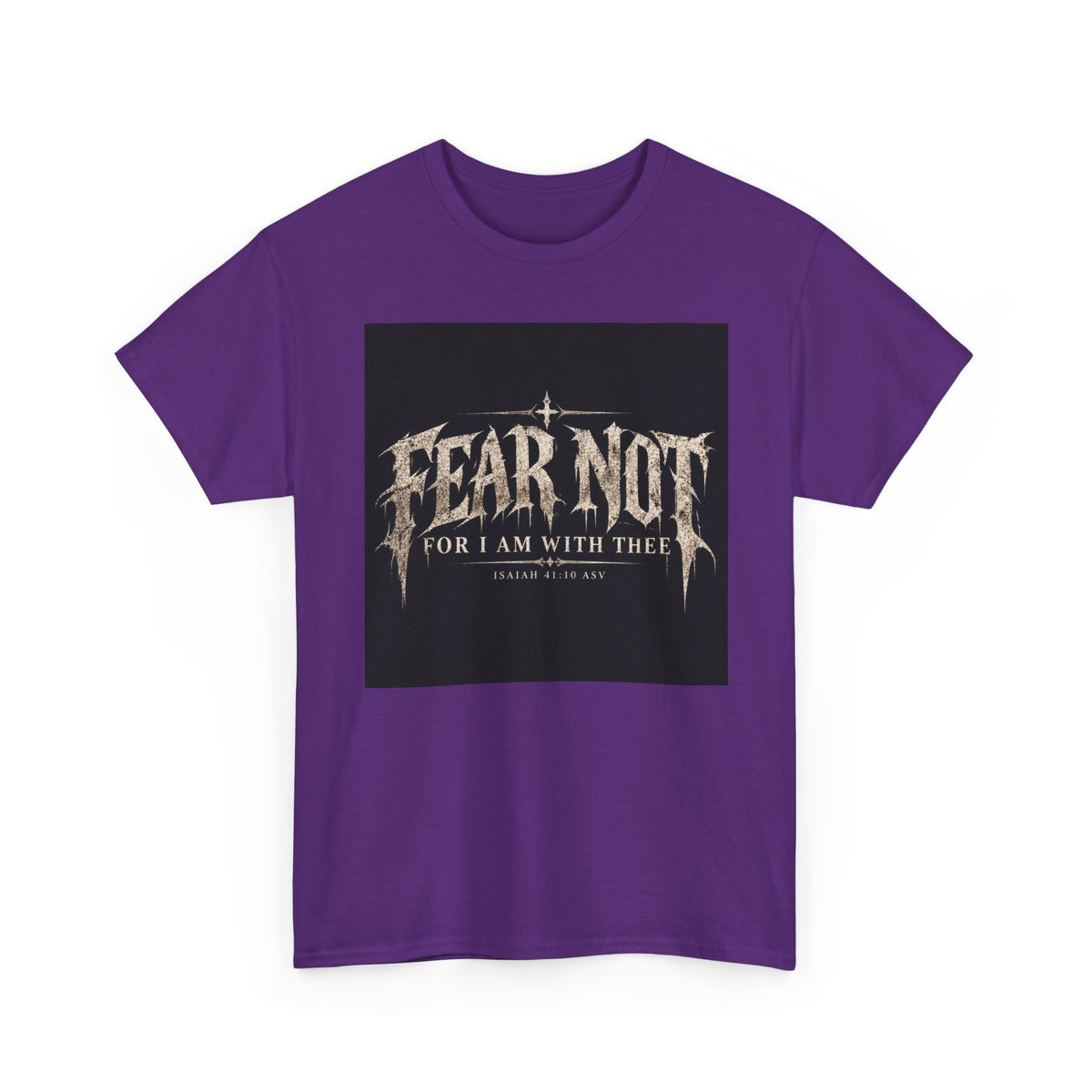 Fear Not Ad Edition Holiday Line October Edition scripture Tee —  Christian Graphic T-Shirt