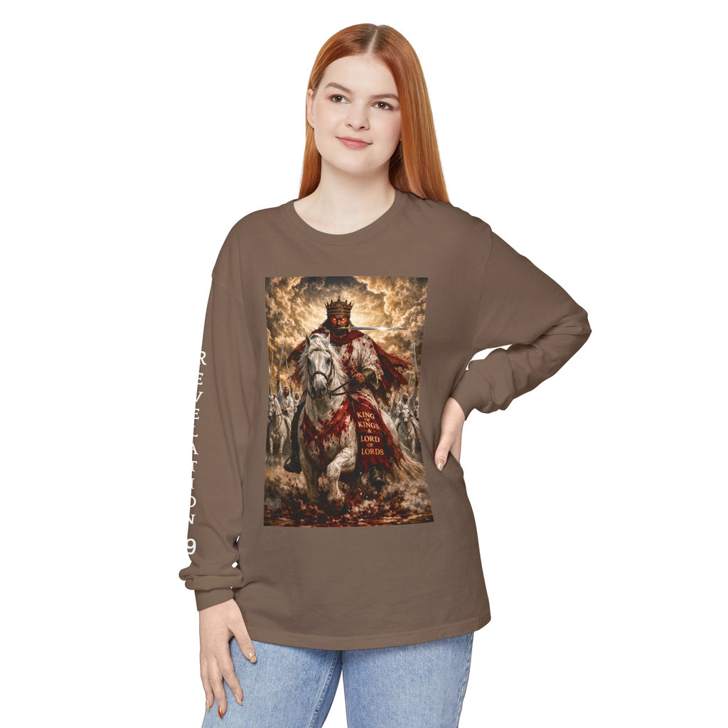 Jesus Is Lord Long Sleeve Tee — Regal Christian Warrior Graphic Shirt