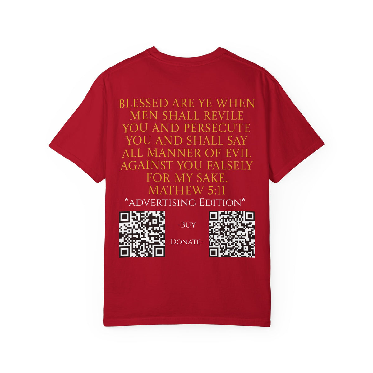 Acts 24:5 Advertising Edition Unisex Comfort Dyed T-shirt