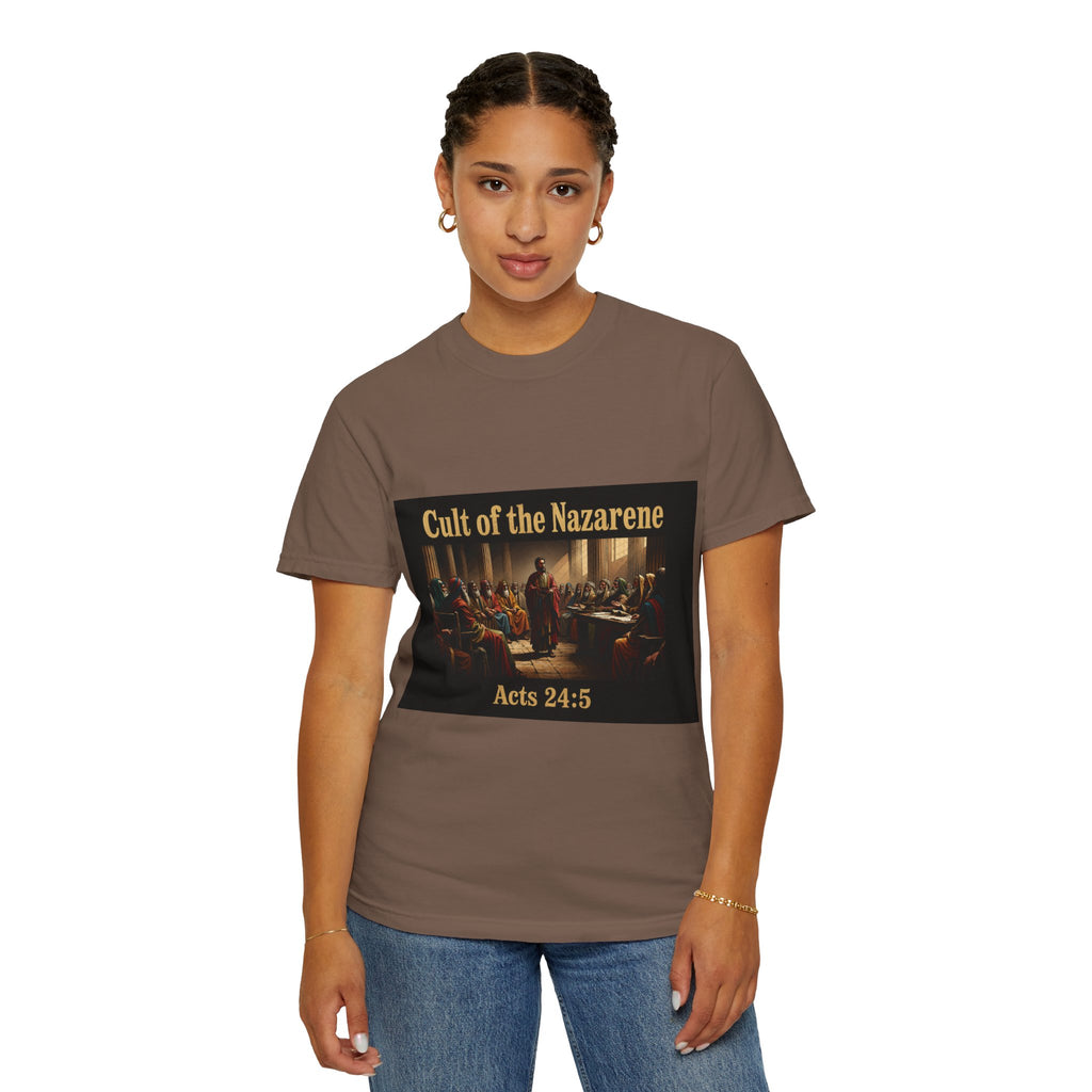 Acts 24:5 Unisex Comfort Dyed T-shirt