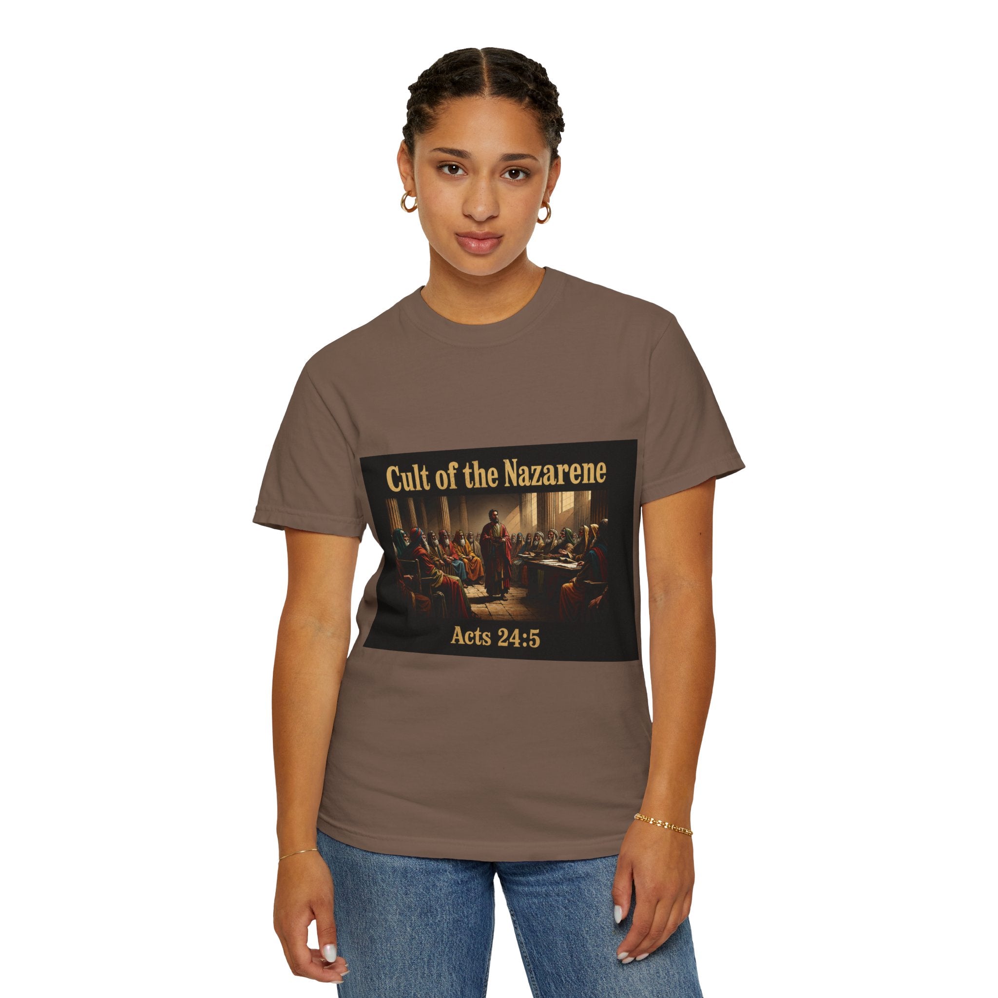 Acts 24:5 Unisex Comfort Dyed T-shirt