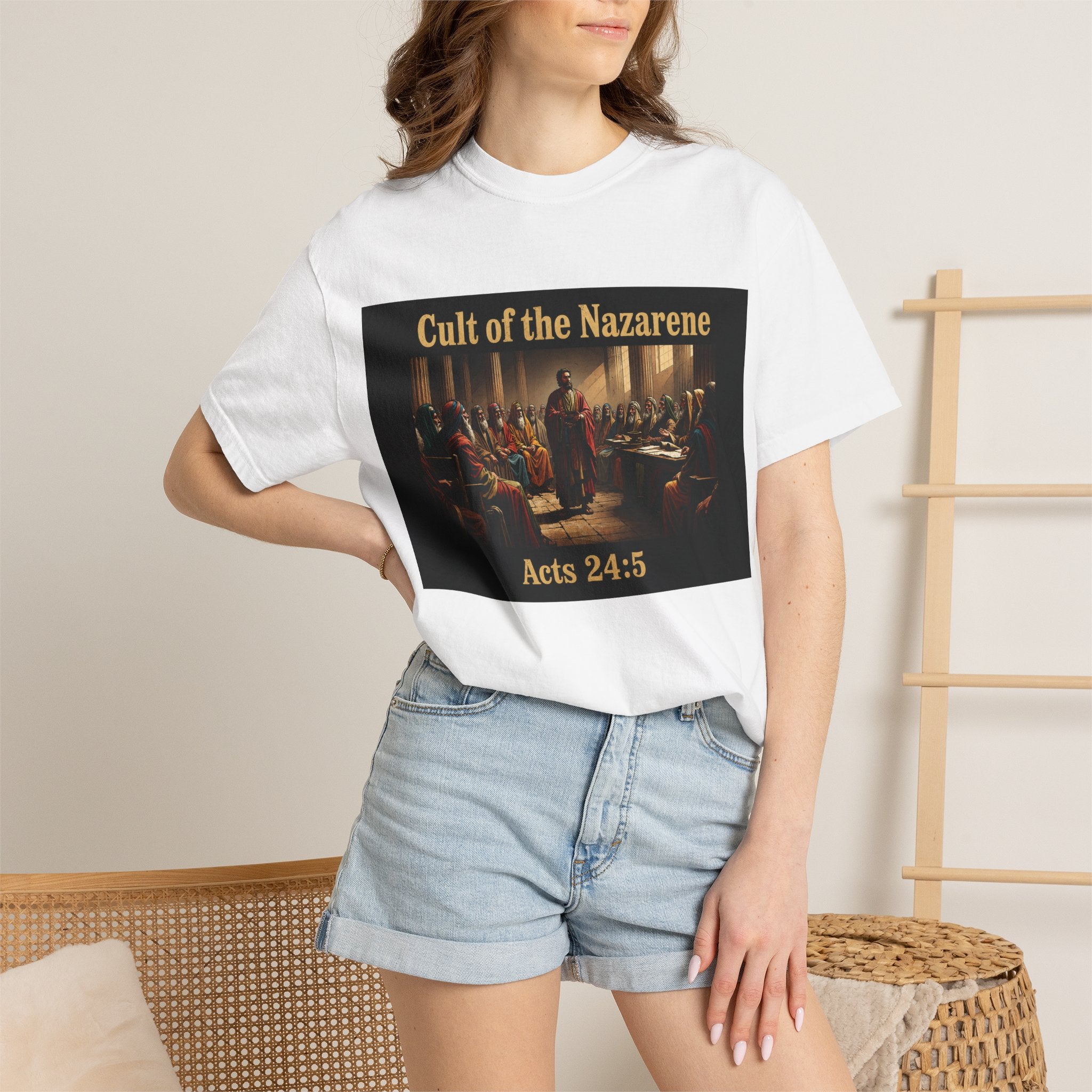 Acts 24:5 Unisex Comfort Dyed T-shirt
