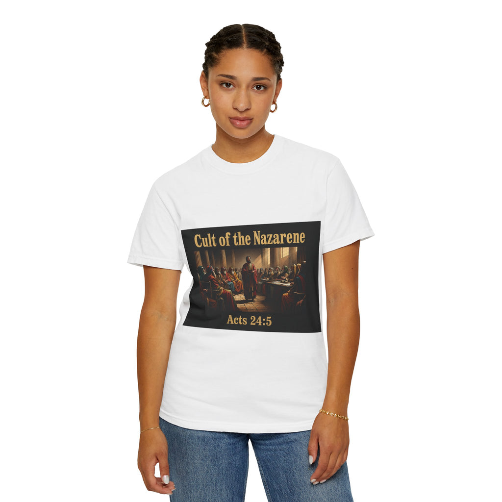 Acts 24:5 Unisex Comfort Dyed T-shirt