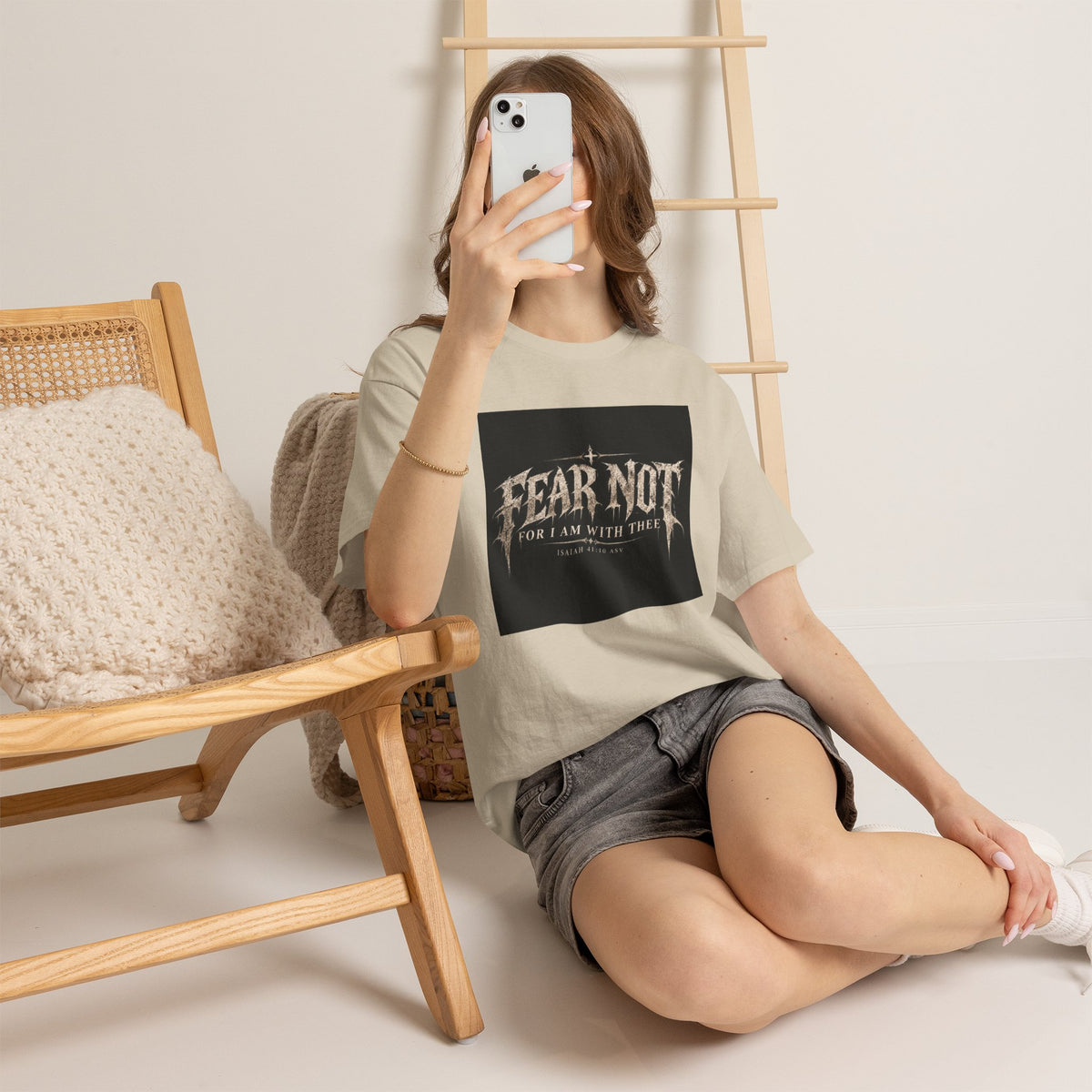 Fear Not Holliday Line October Edition scripture Tee —  Christian Graphic T-Shirt