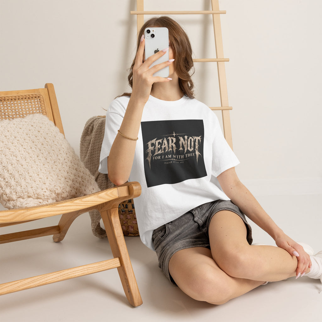 Fear Not Holliday Line October Edition scripture Tee —  Christian Graphic T-Shirt