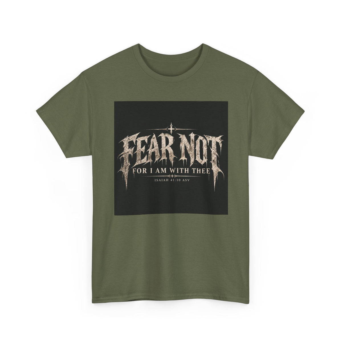 Fear Not Ad Edition Holiday Line October Edition scripture Tee —  Christian Graphic T-Shirt