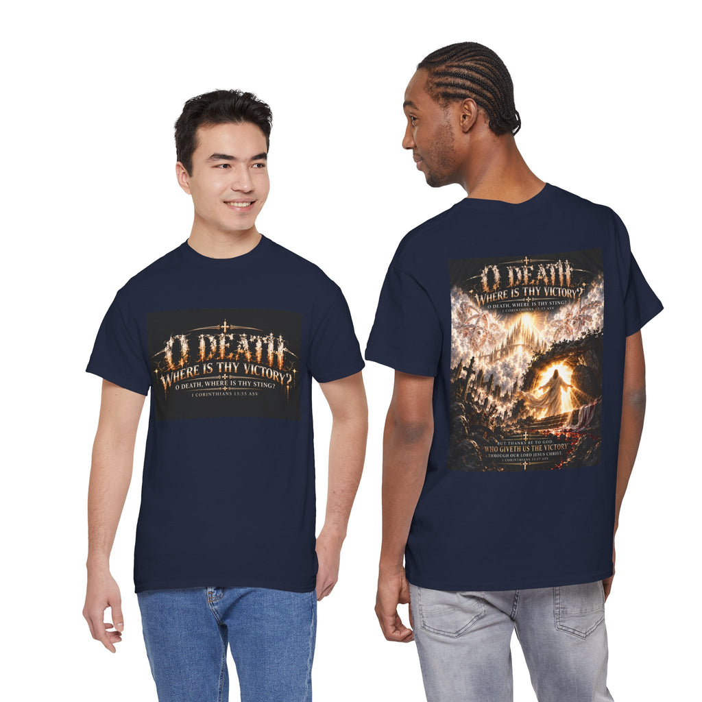 Victory Over Death Holiday October Edition Christian T-Shirt